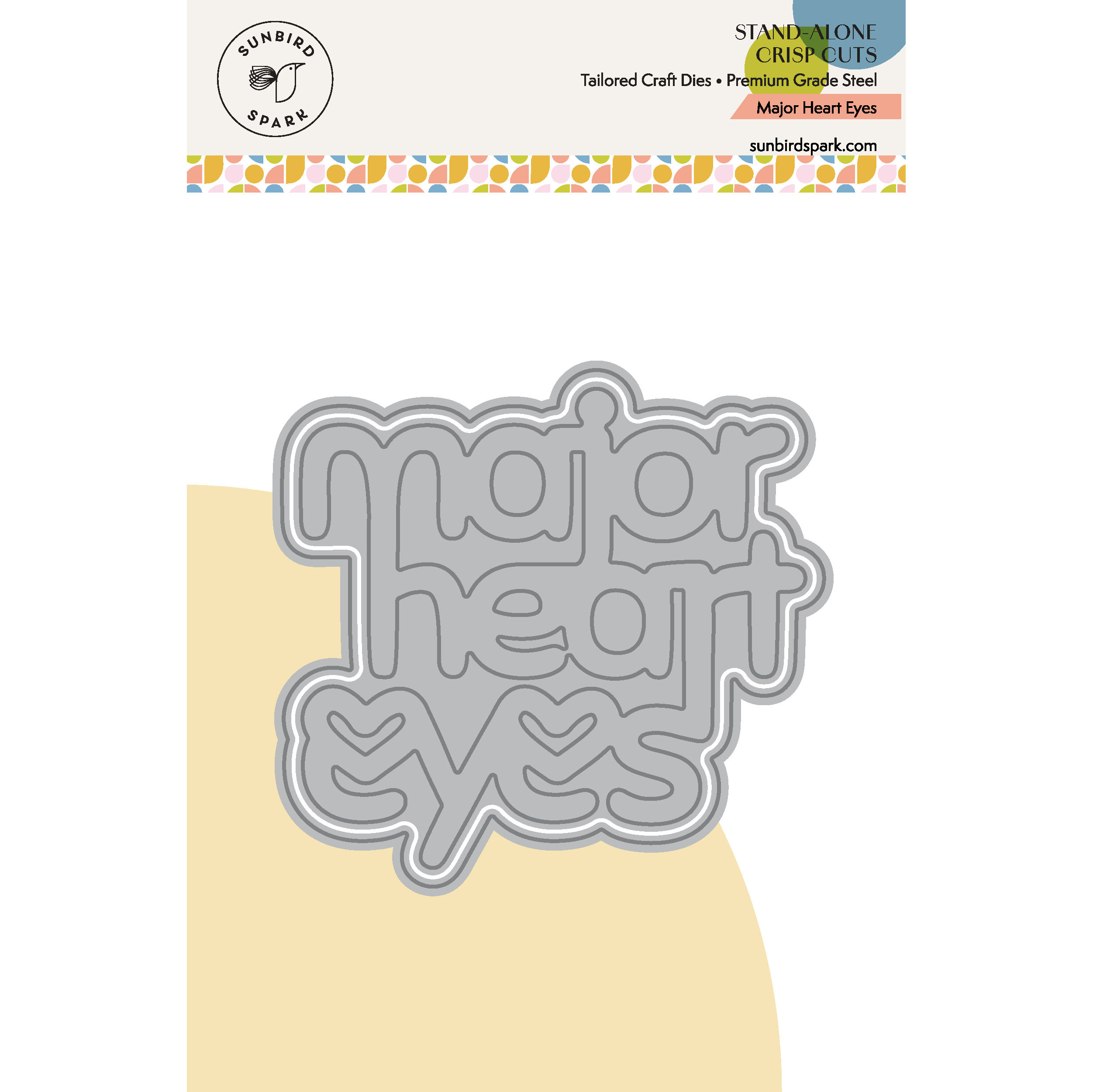 Major Heart Eyes - Stand-Alone Dies
