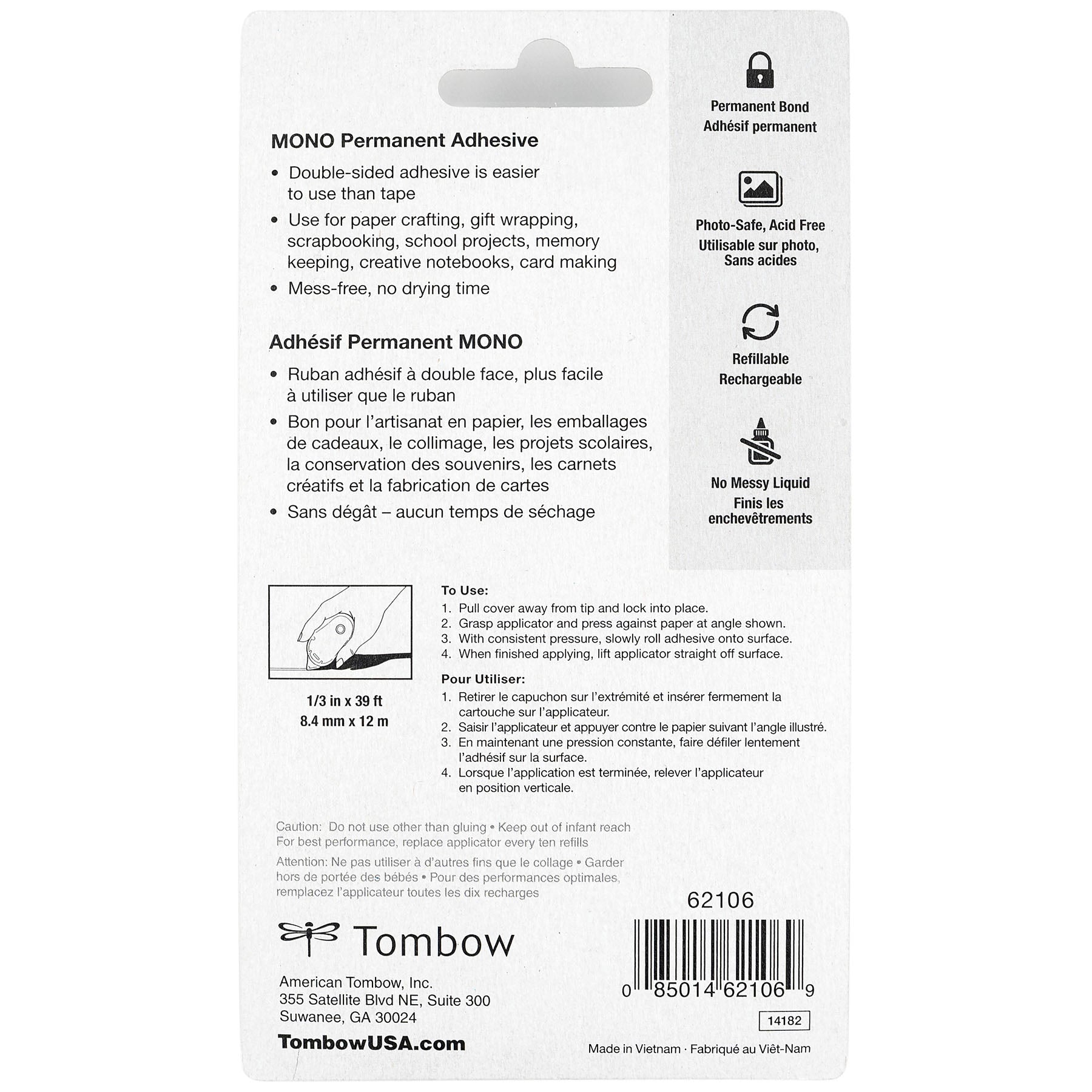 MONO Adhesive Permanent