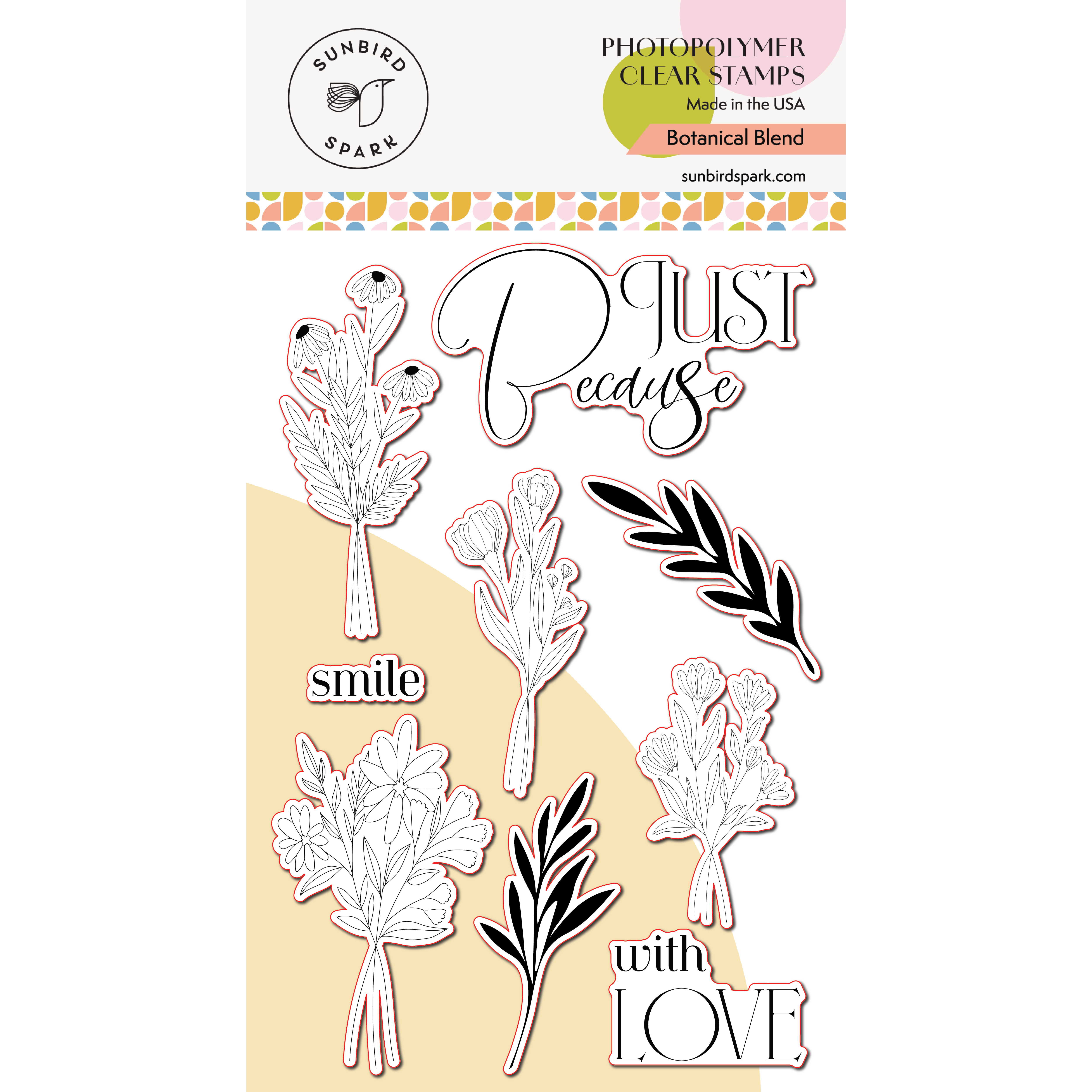 botanical blend coordinating dies