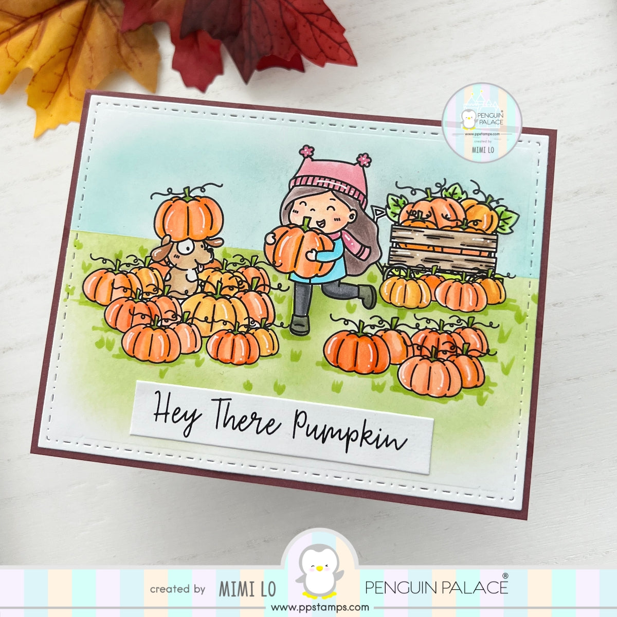 Happy Fall - Digital Stamp