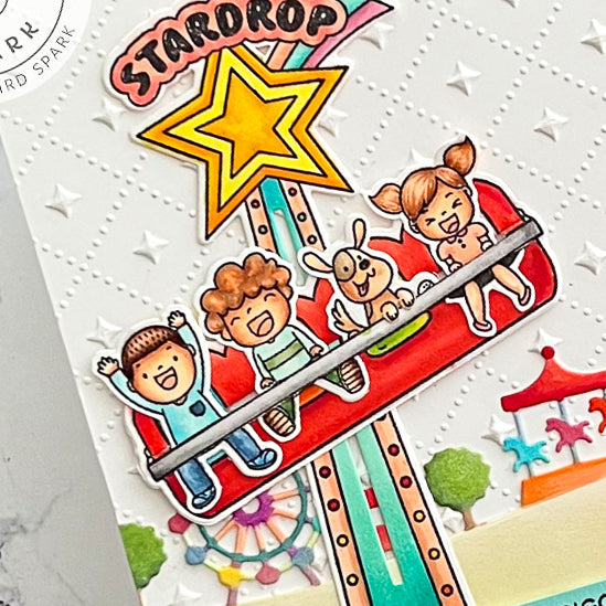 Joy Ride and Giggles Clear Stamps