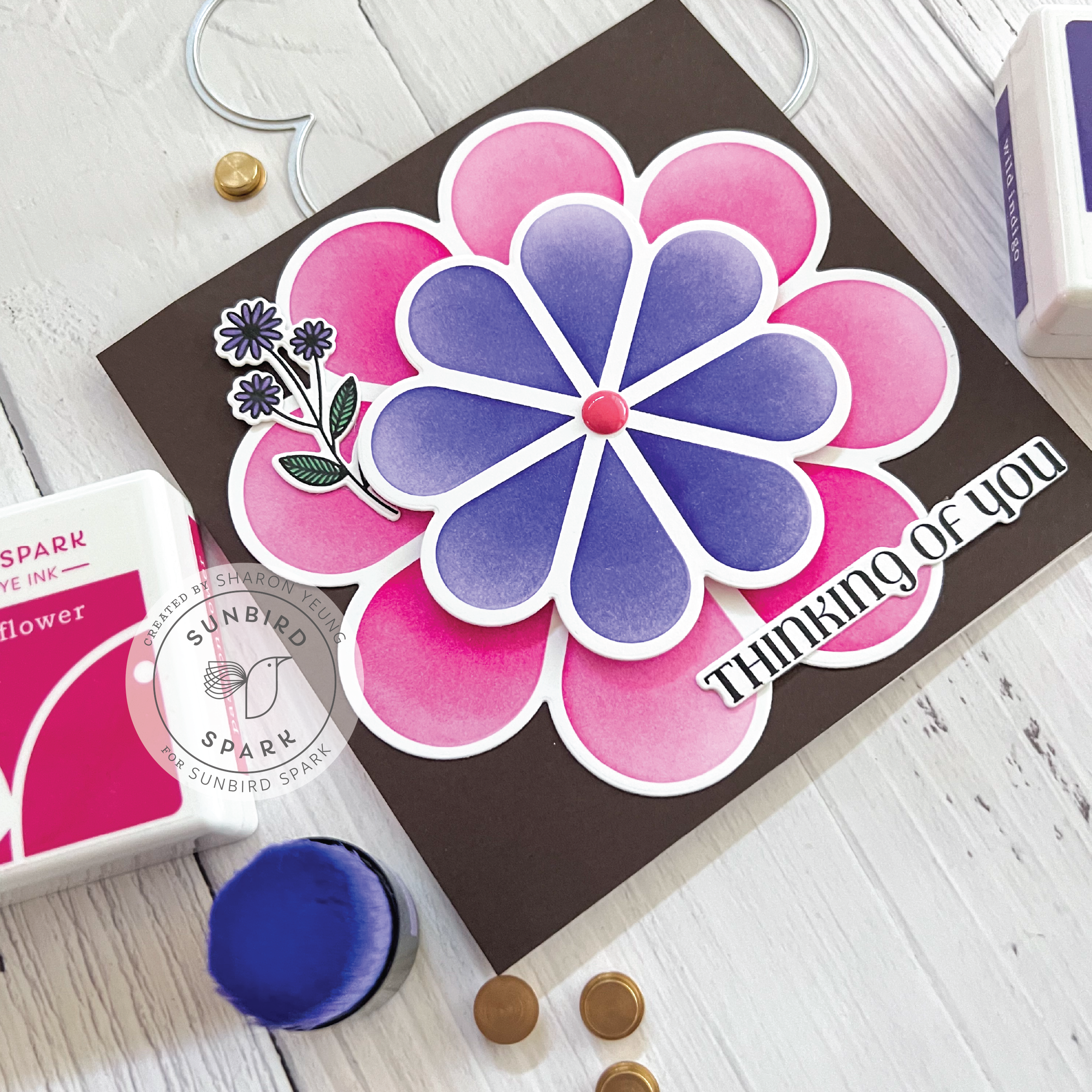 Simply Said Florals Clear Stamp Set