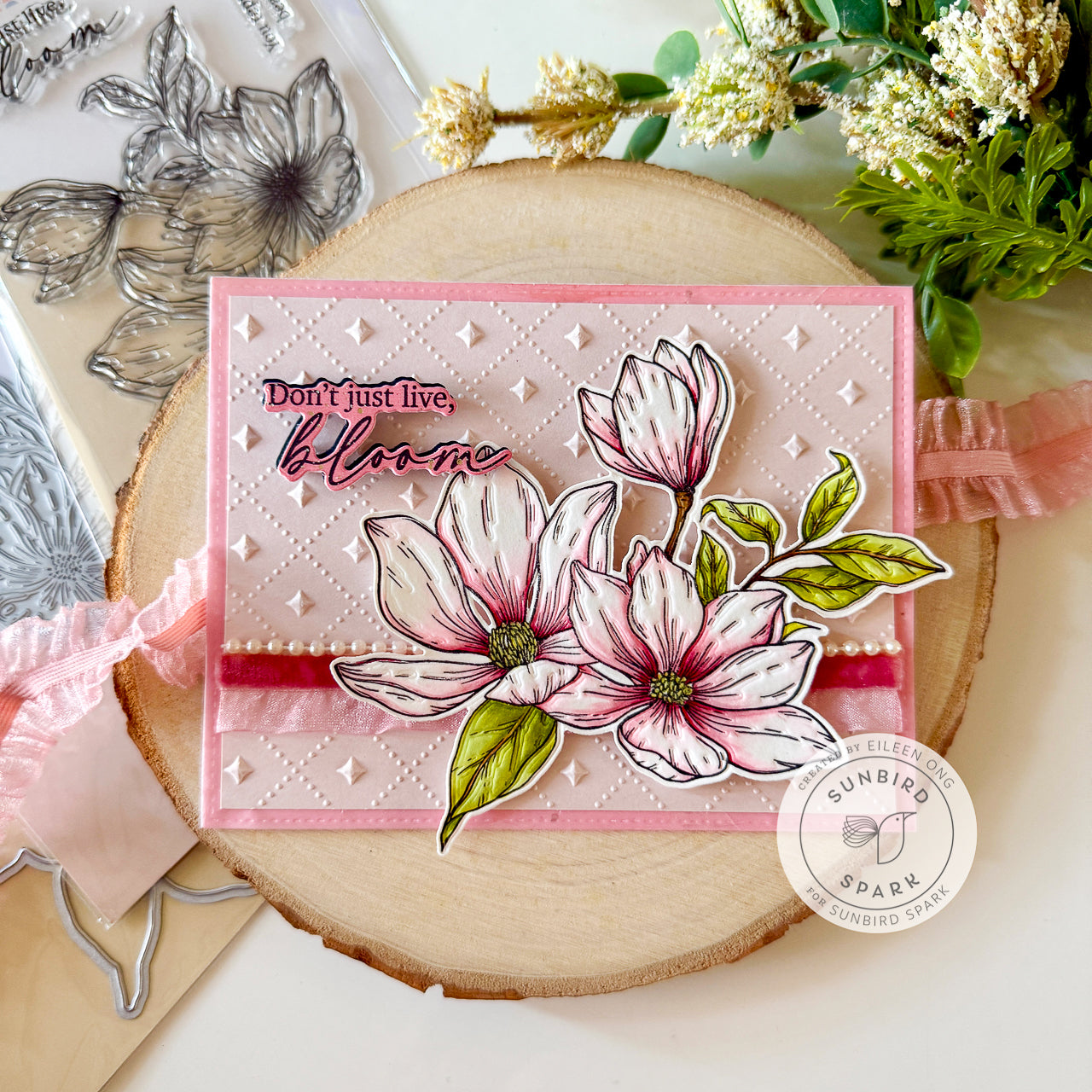 Diamond Dusk 3D Embossing Folder