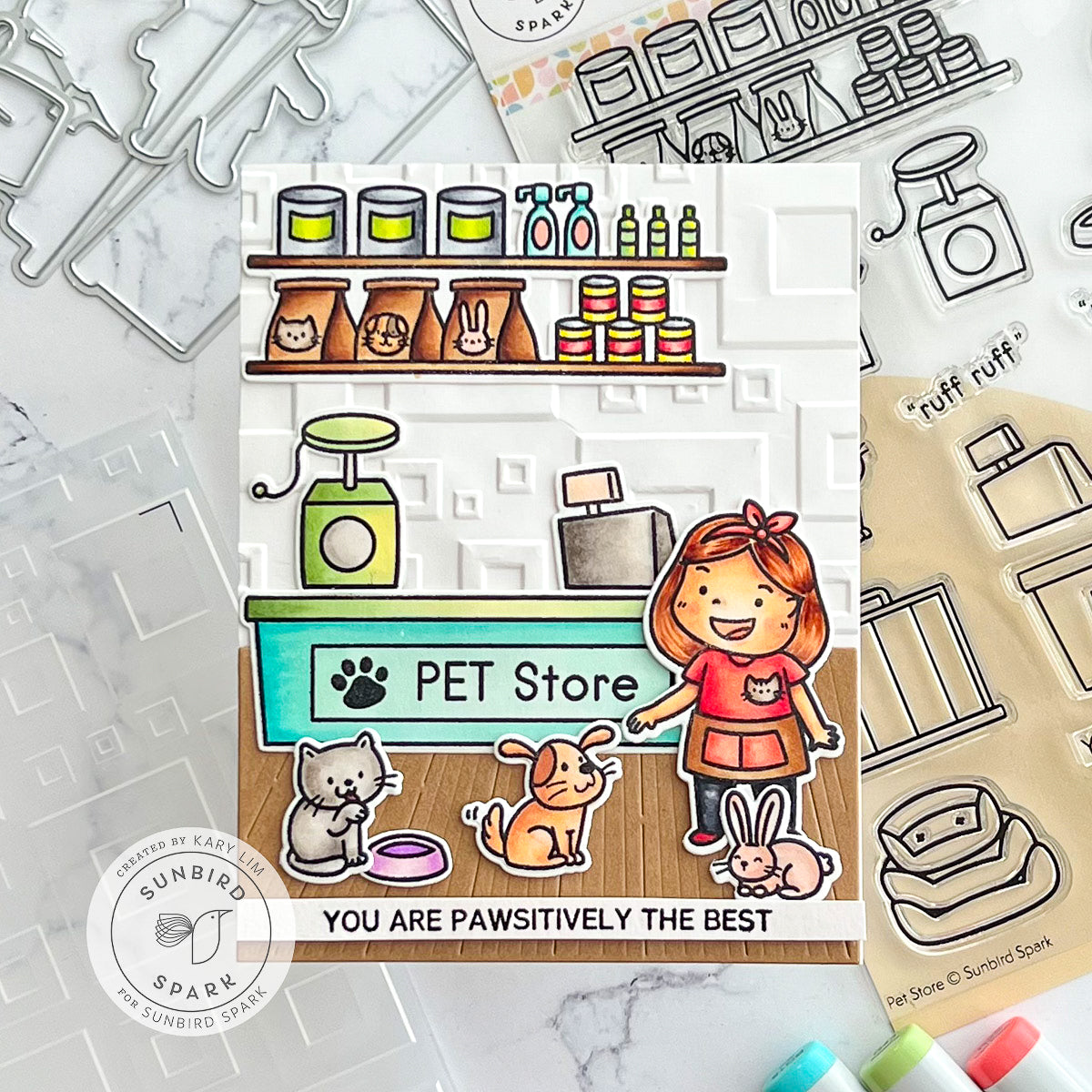Pet Store Clear Stamps