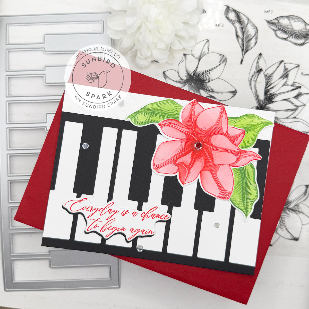 Magnolia Beauty - Layering Stencils