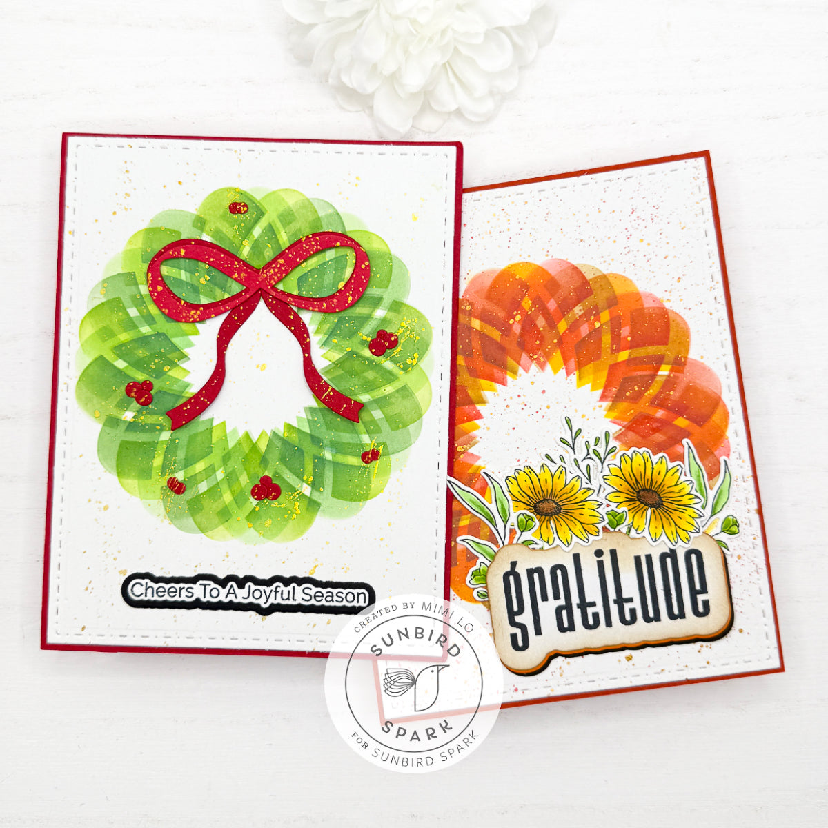 Plaid Floral Fun Stencils 360°™ (6")