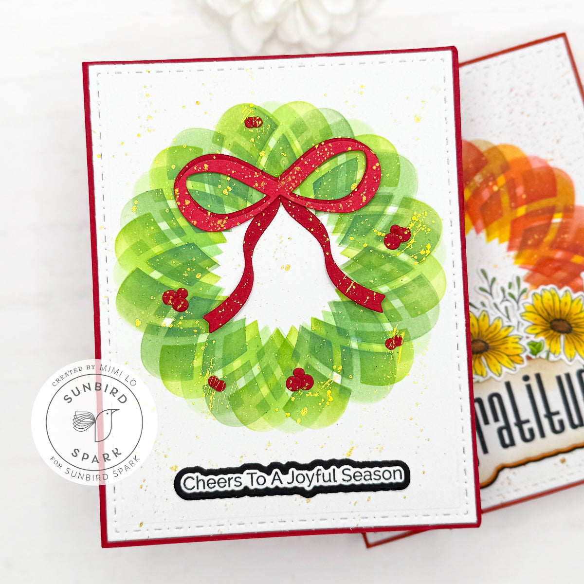 Plaid Floral Fun Stencils 360°™ (6")