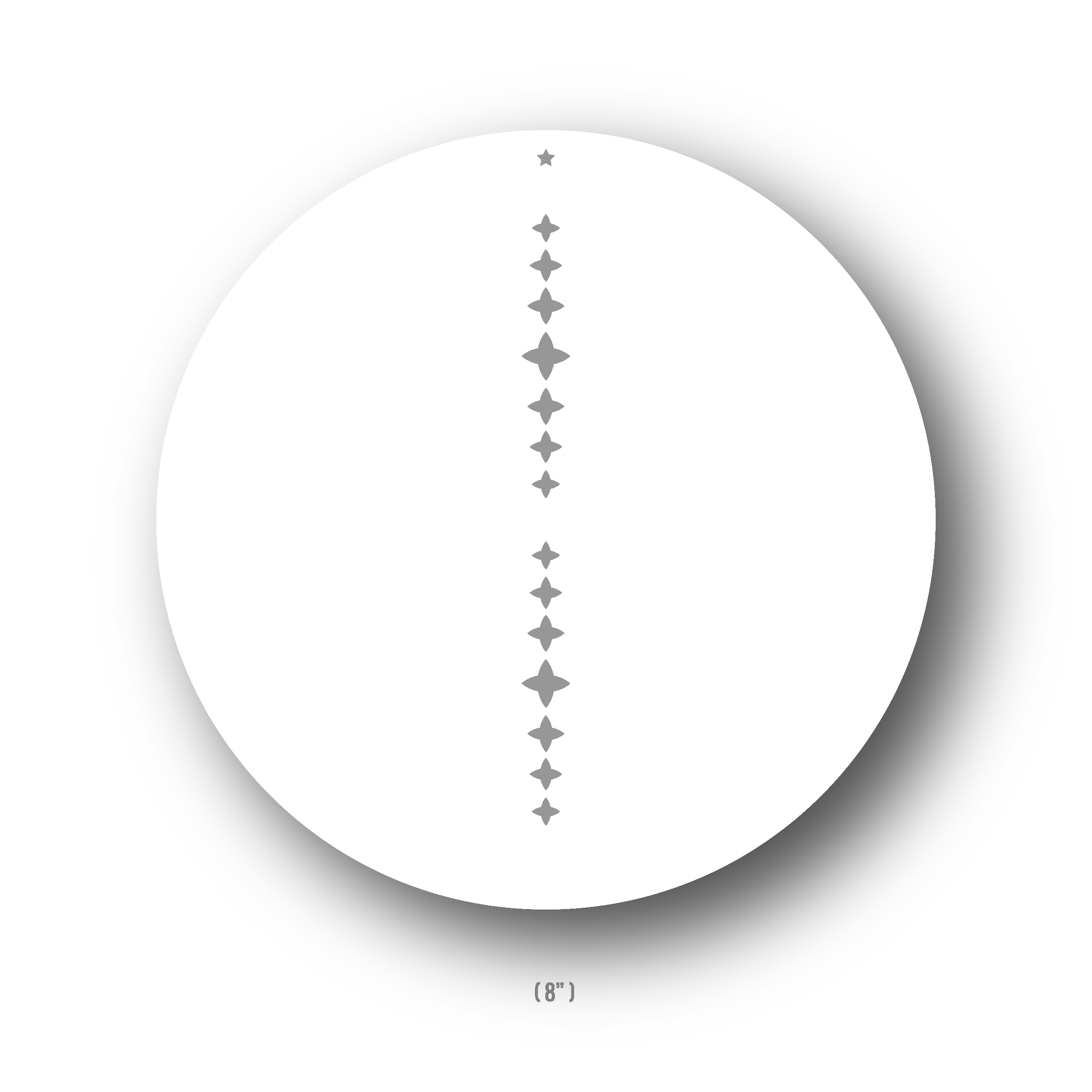 Starlight Compass Stencils 360°™ (8")
