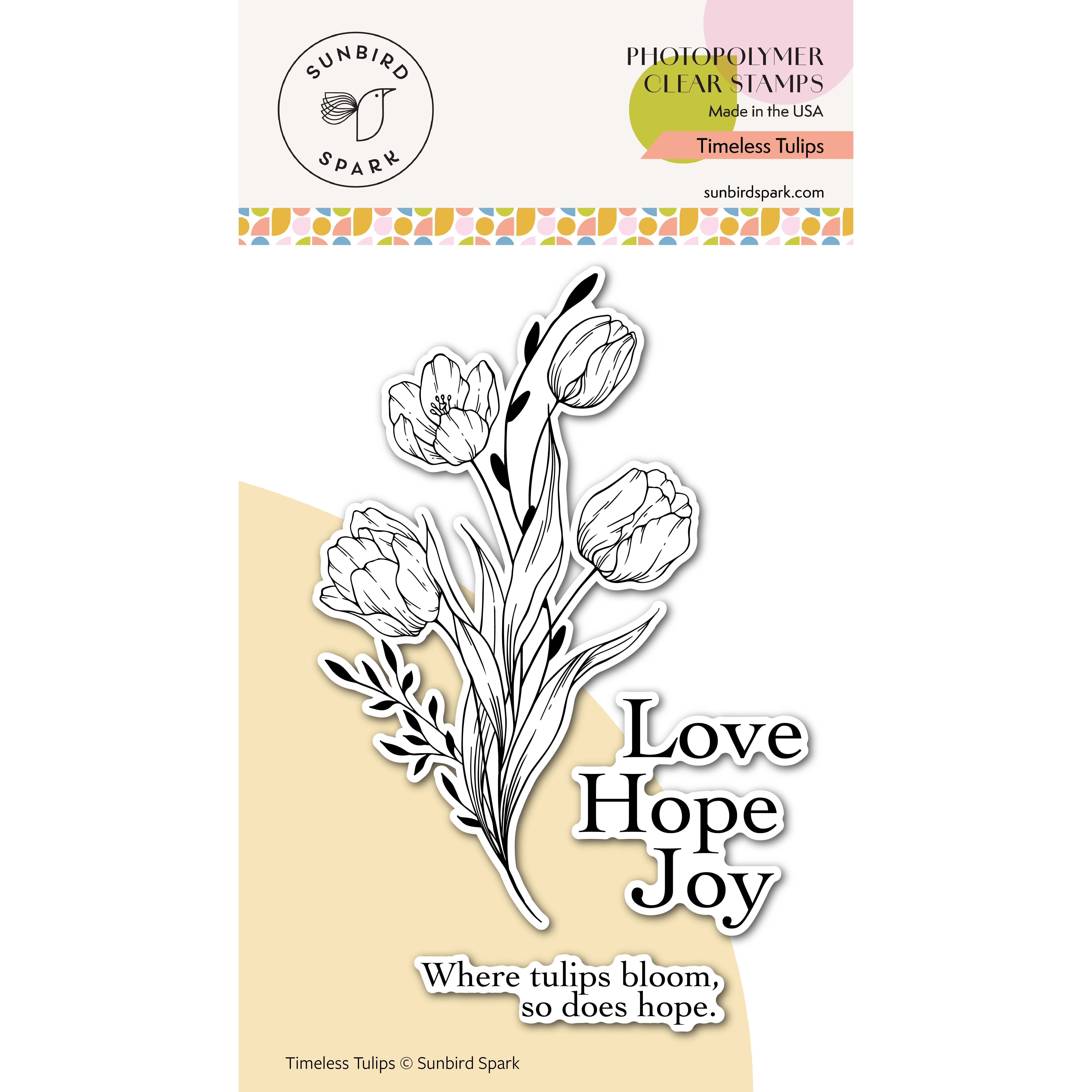 Timeless Tulips Clear Stamps