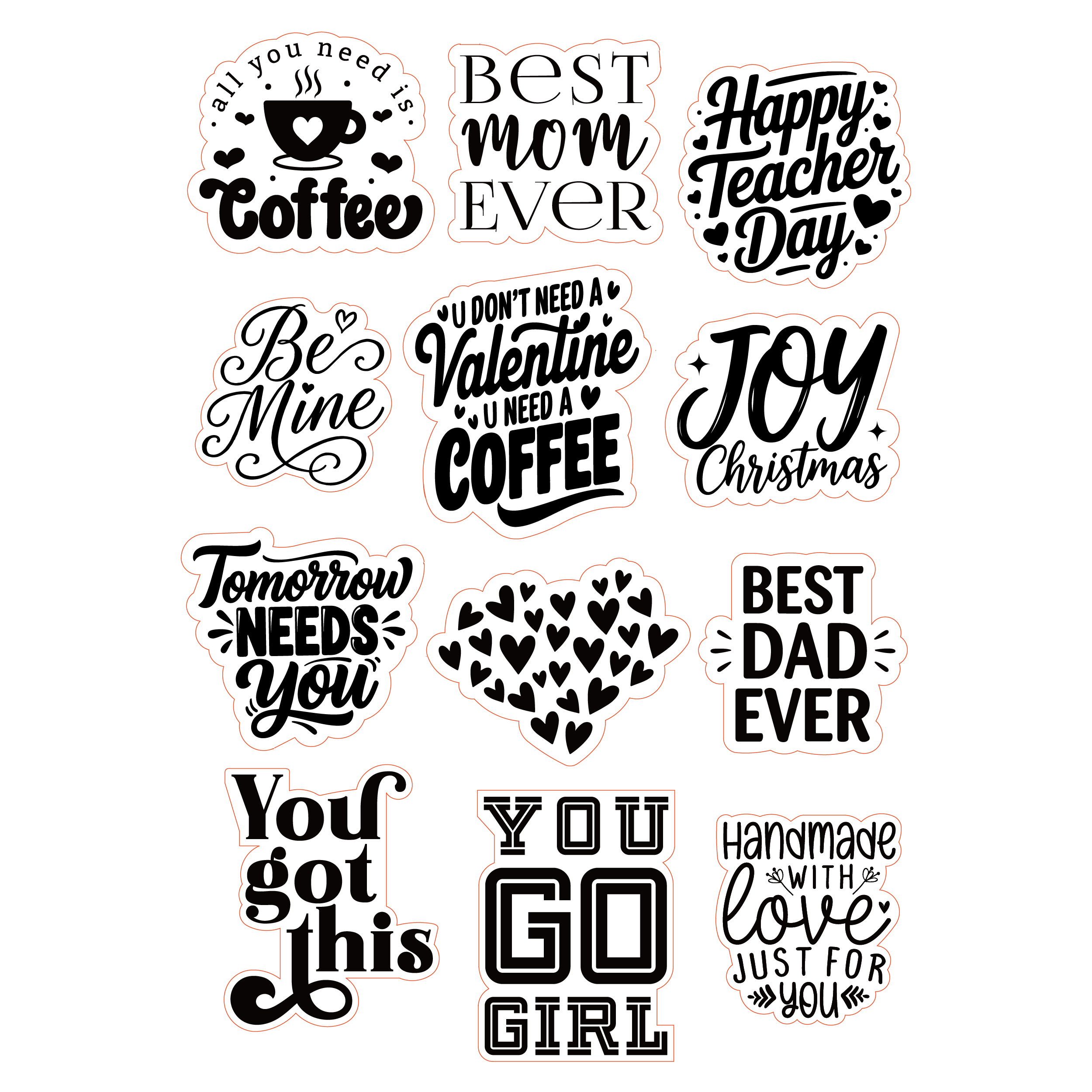 Essential Sentiments Ready-to-Foil Toner Cuts