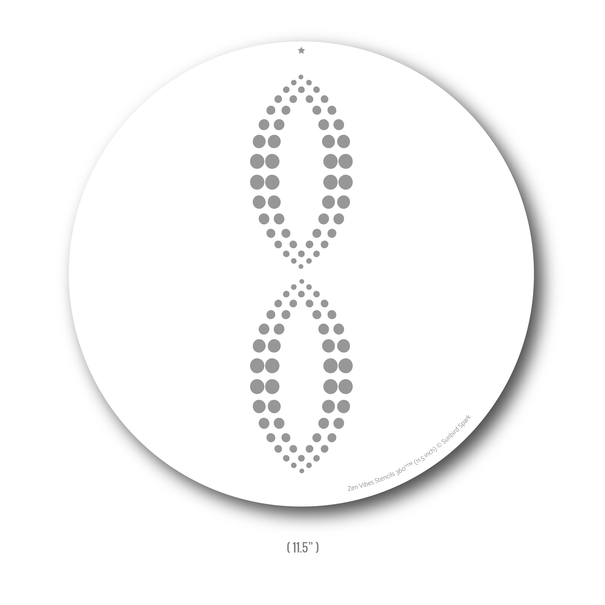 Zen Vibes Stencils 360°™ (11.5")