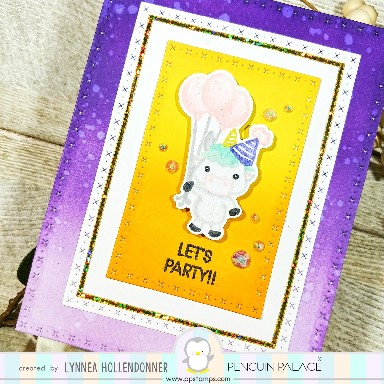 Cross Stitched and Dots Large Rectangle Overlays - Stand-Alone Die