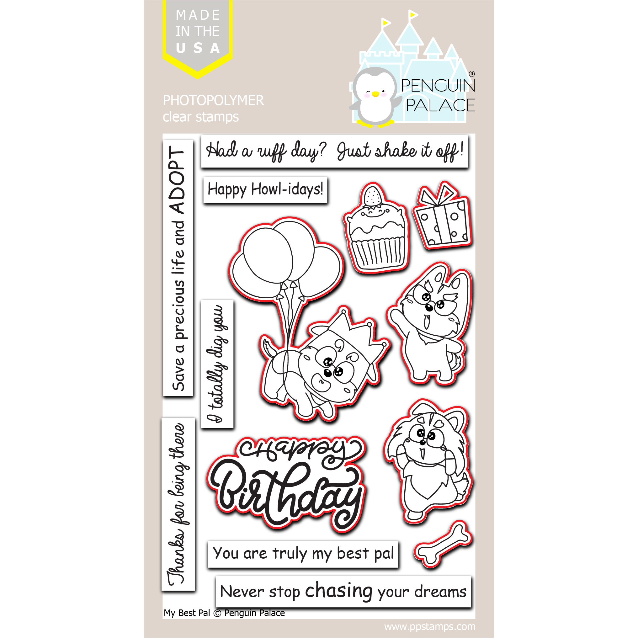 My Best Pal - Penguin Perfect Cuts