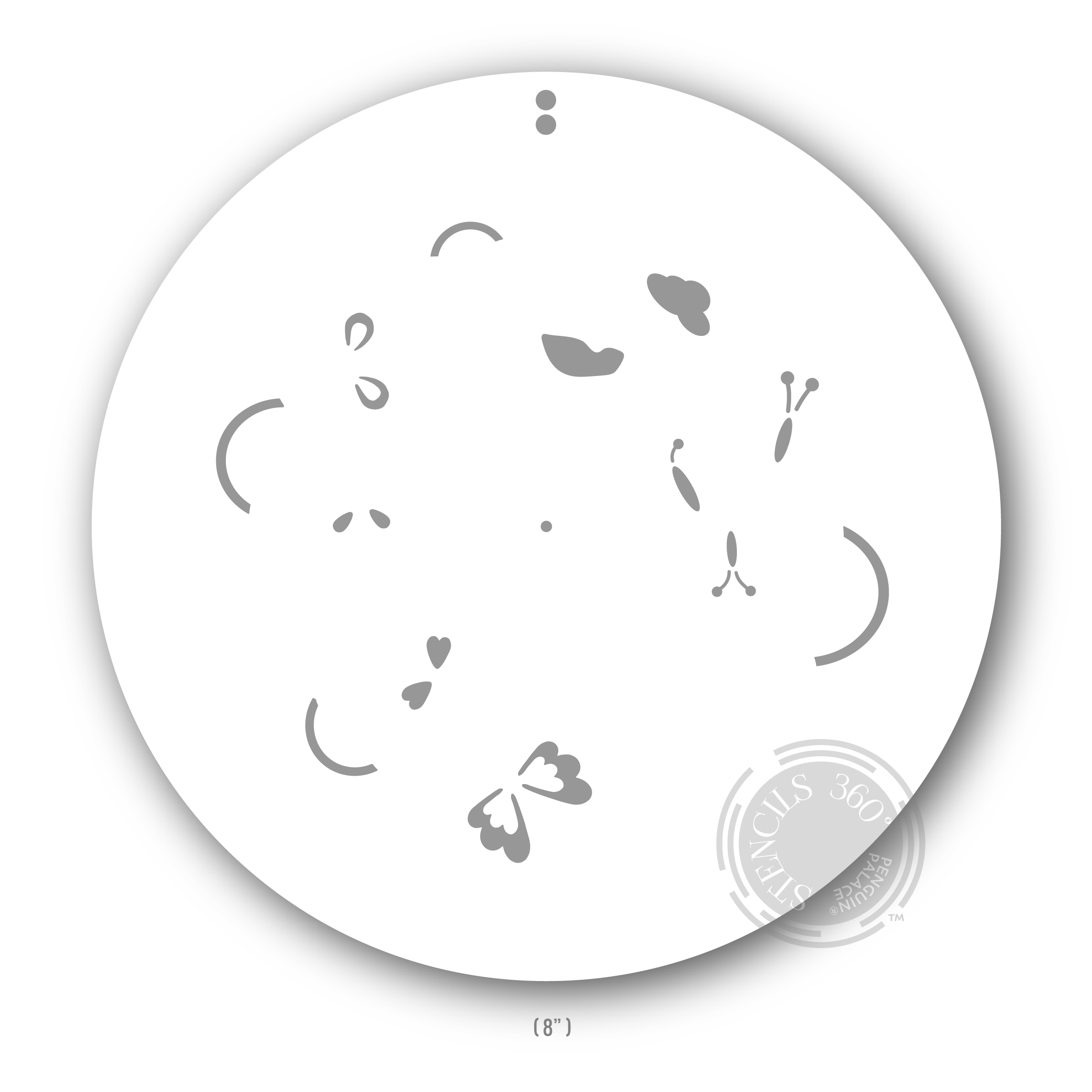 Rainbows & Butterflies Stencils 360°™