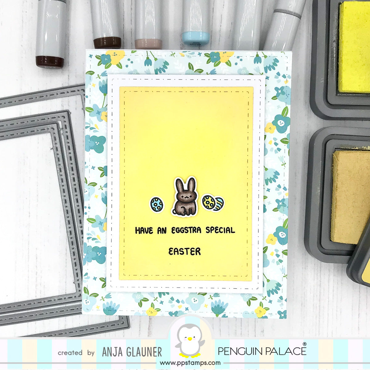 Dots Meet Dashes Large Rectangles Overlays - Stand-Alone Die