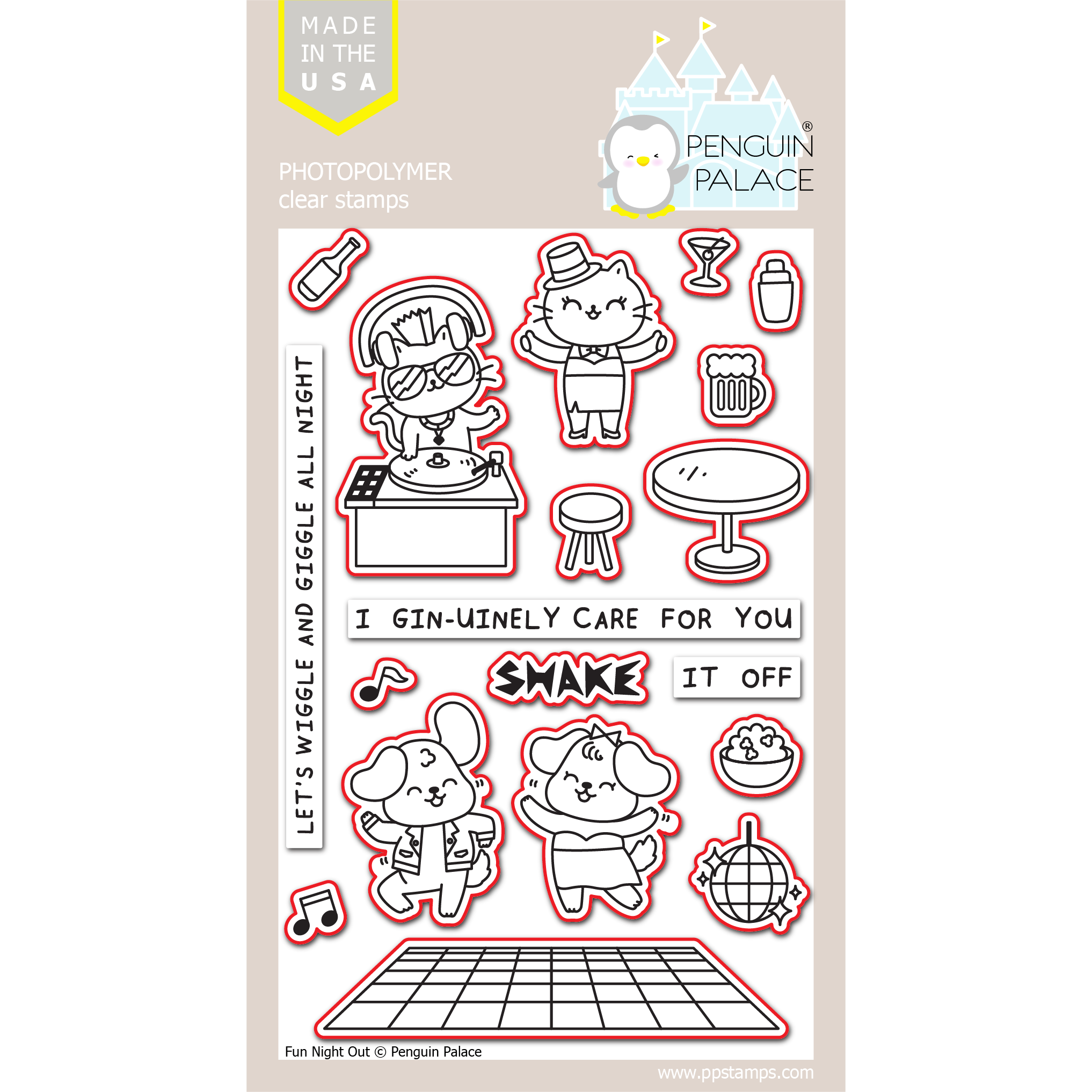 Fun Night Out - Penguin Perfect Cuts