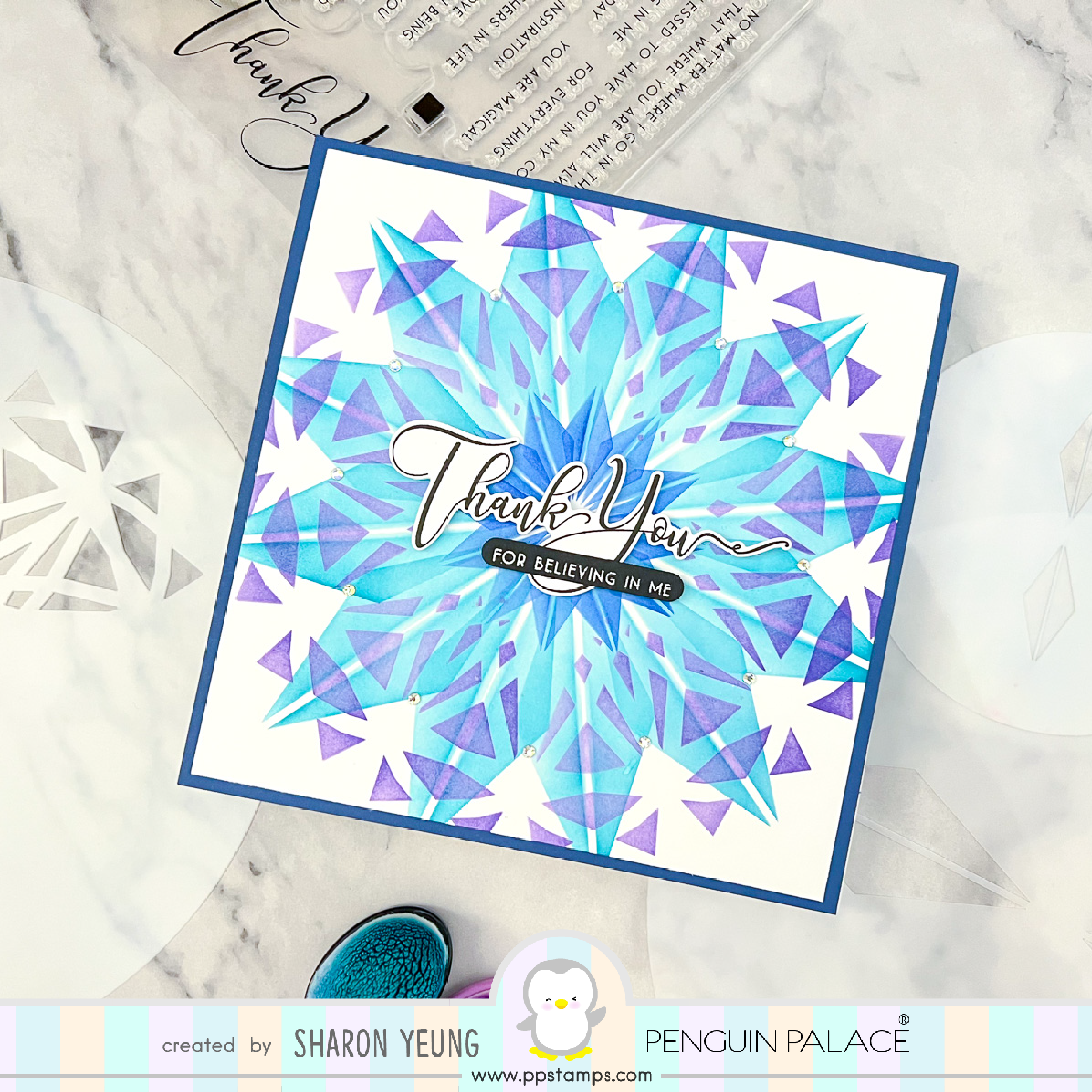 Fancy Gift Bow Stencils 360°™