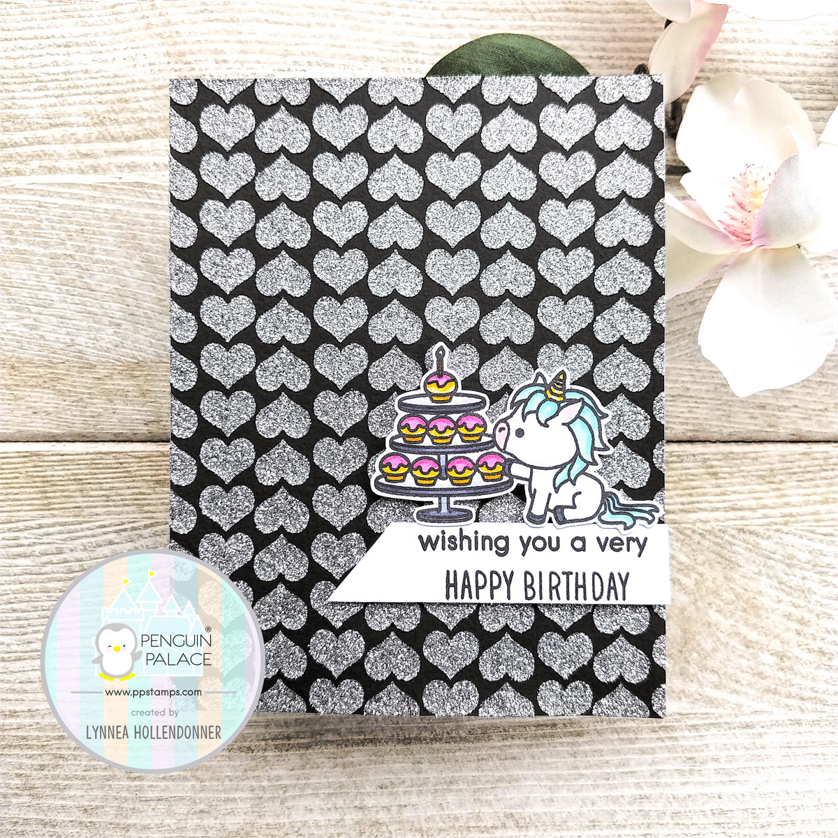 Rain of Hearts - Penguin Perfect Patterns