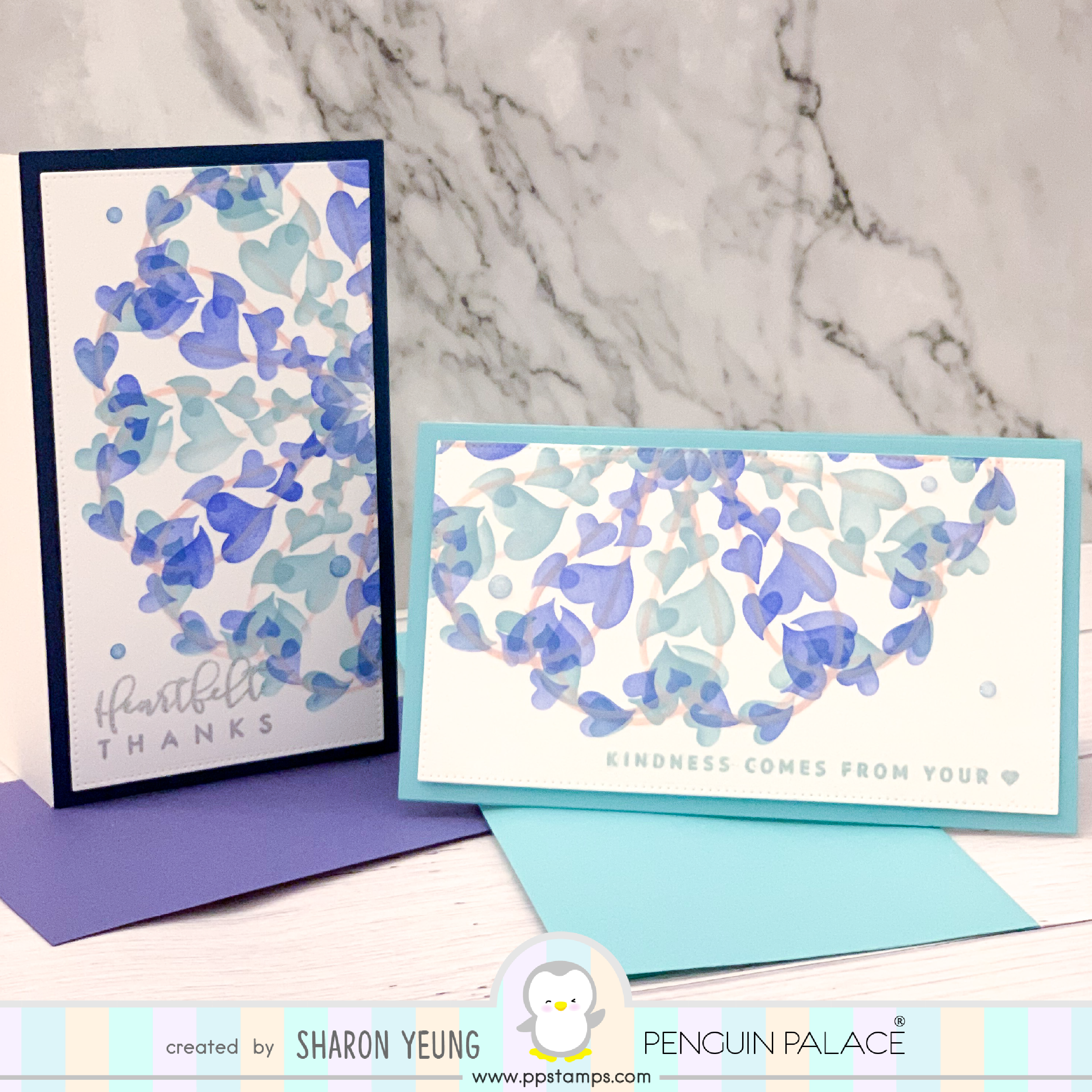 Hearts Bouquet Stencils 360°™