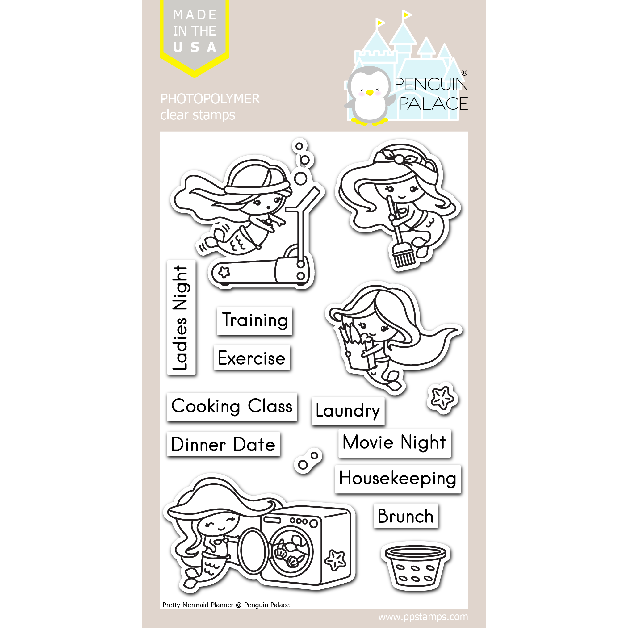 Pretty Mermaid Planner