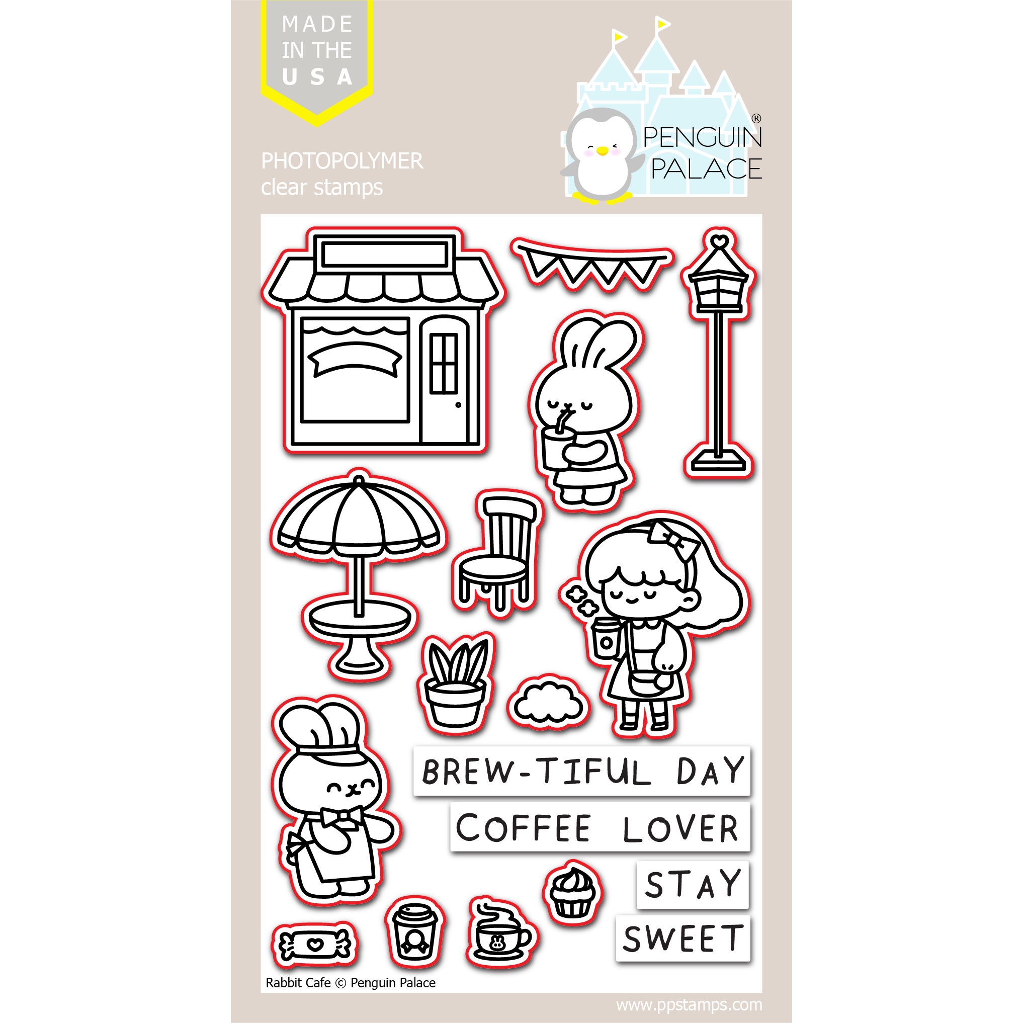 Rabbit Cafe - Penguin Perfect Cuts