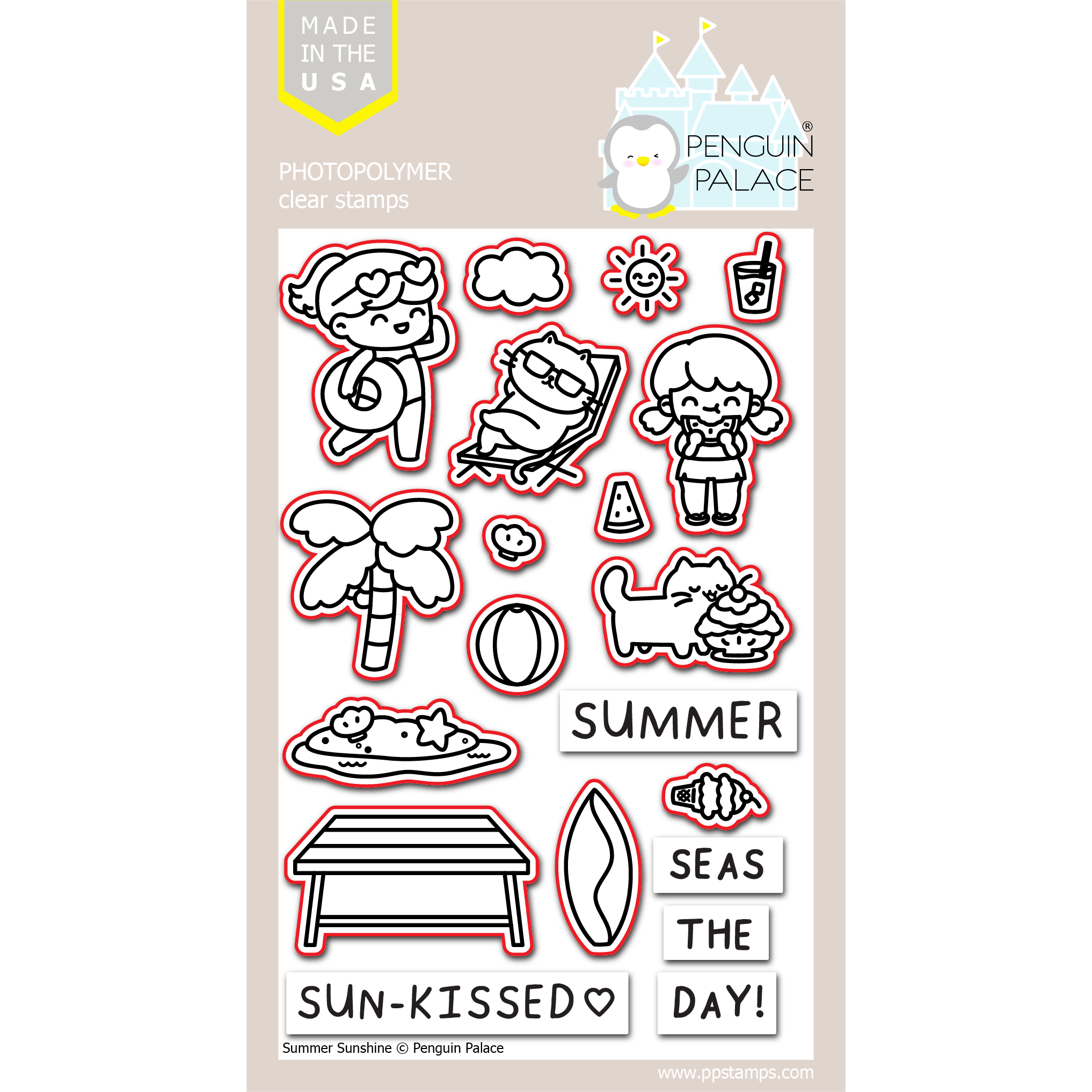 Summer Sunshine - Penguin Perfect Cuts