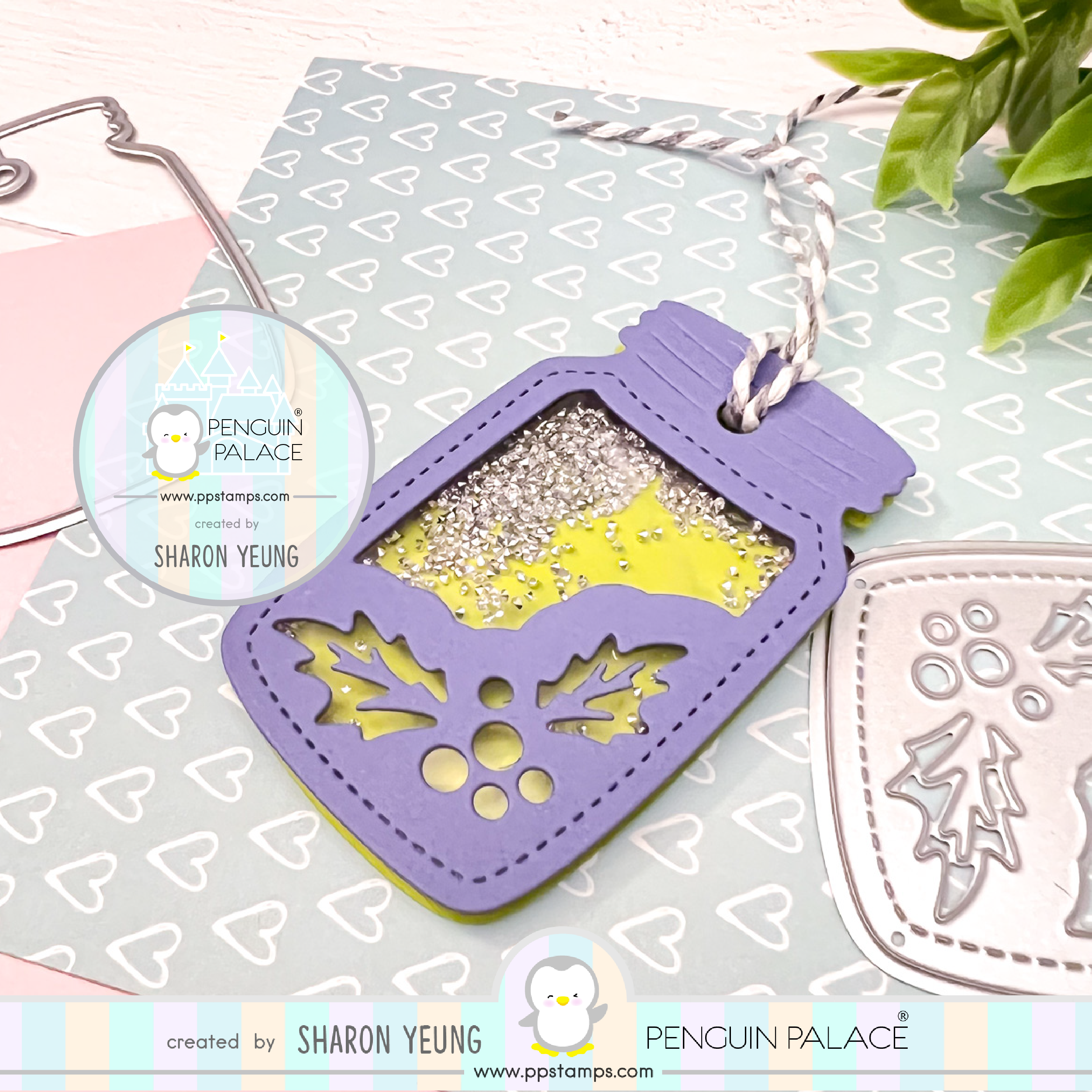 Mason Jars and Mittens Shaker Tags Stand-Alone Dies