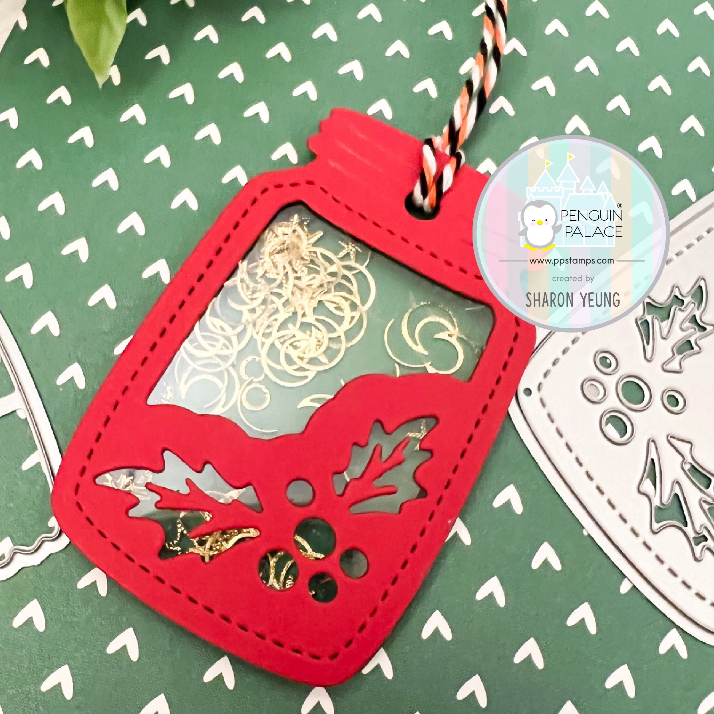 Mason Jars and Mittens Shaker Tags Stand-Alone Dies