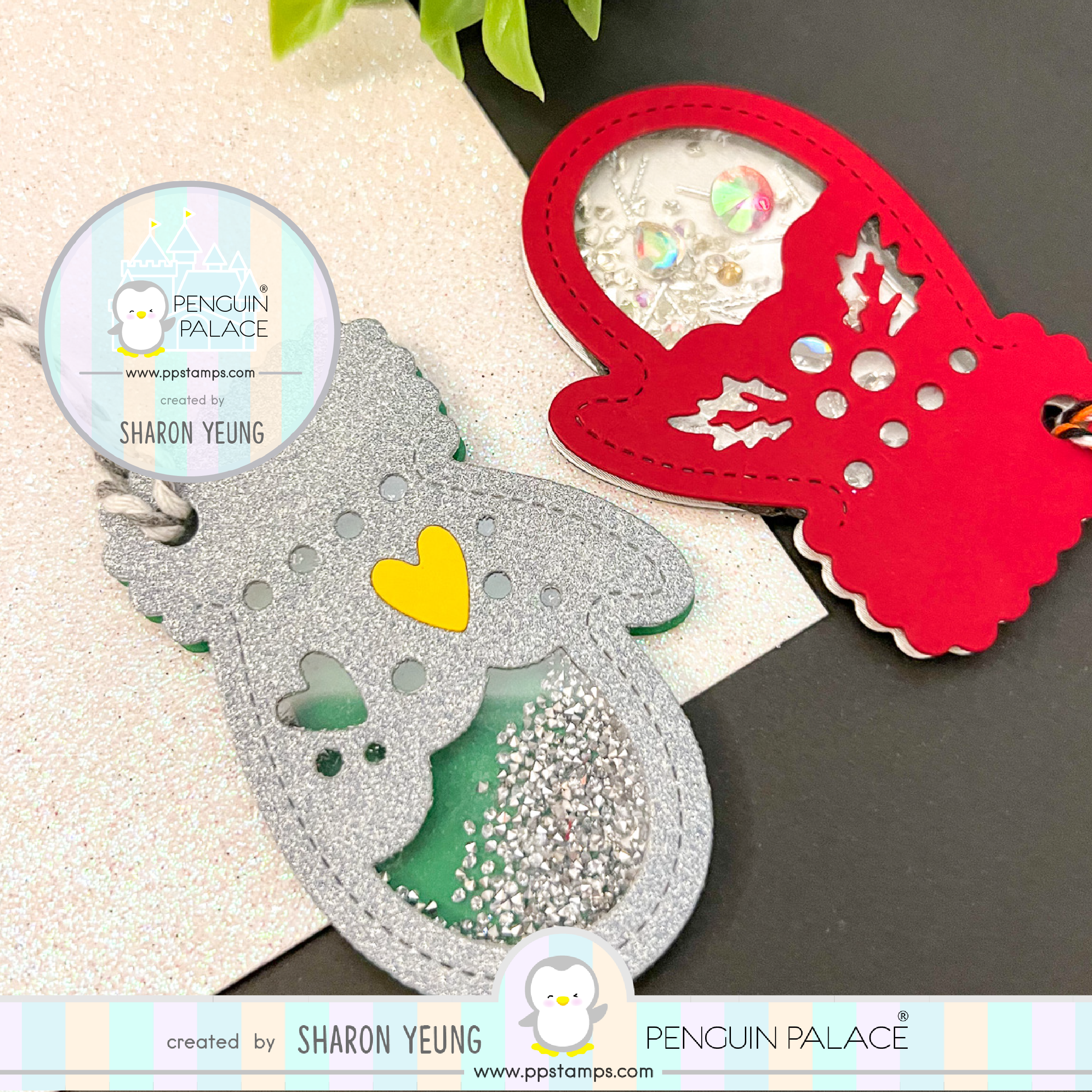 Mason Jars and Mittens Shaker Tags Stand-Alone Dies