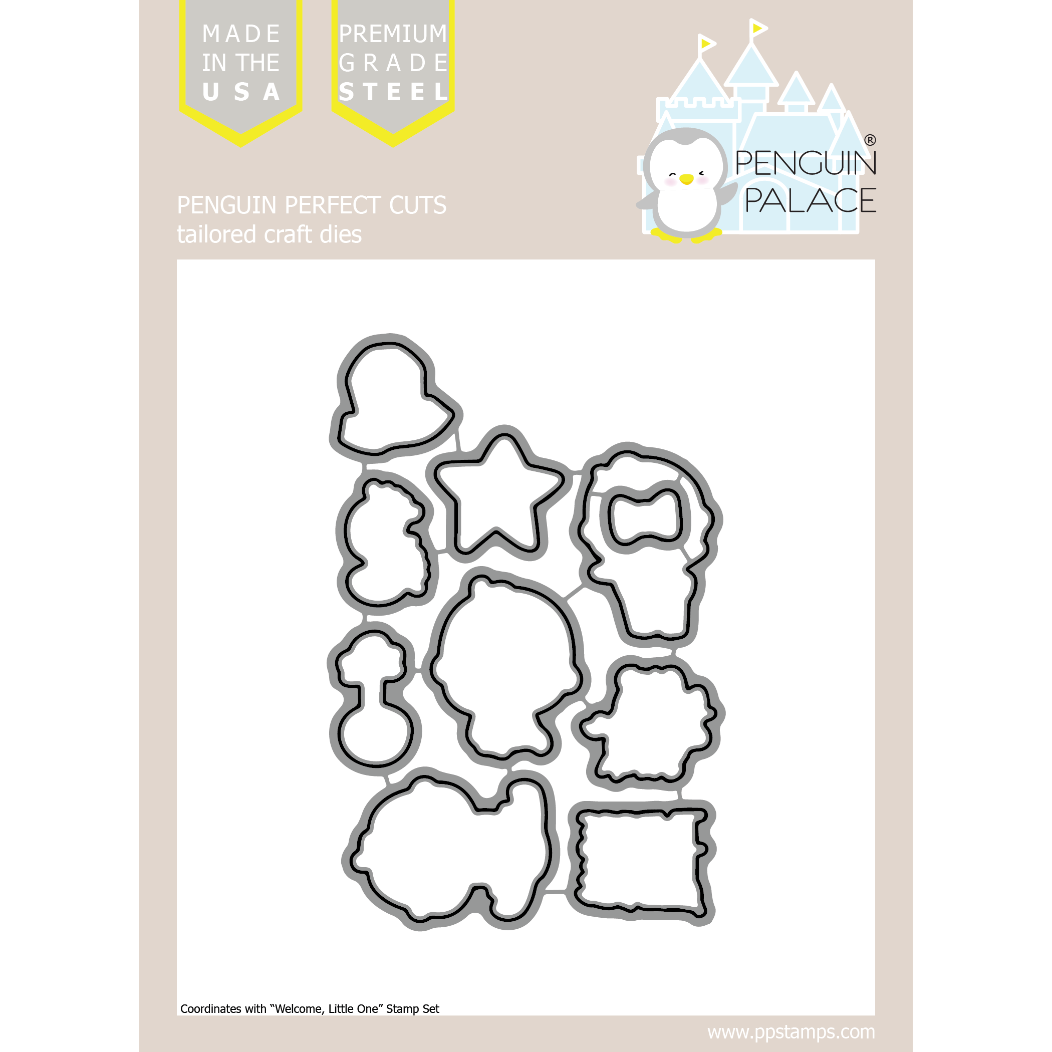 Welcome, Little One - Penguin Perfect Cuts