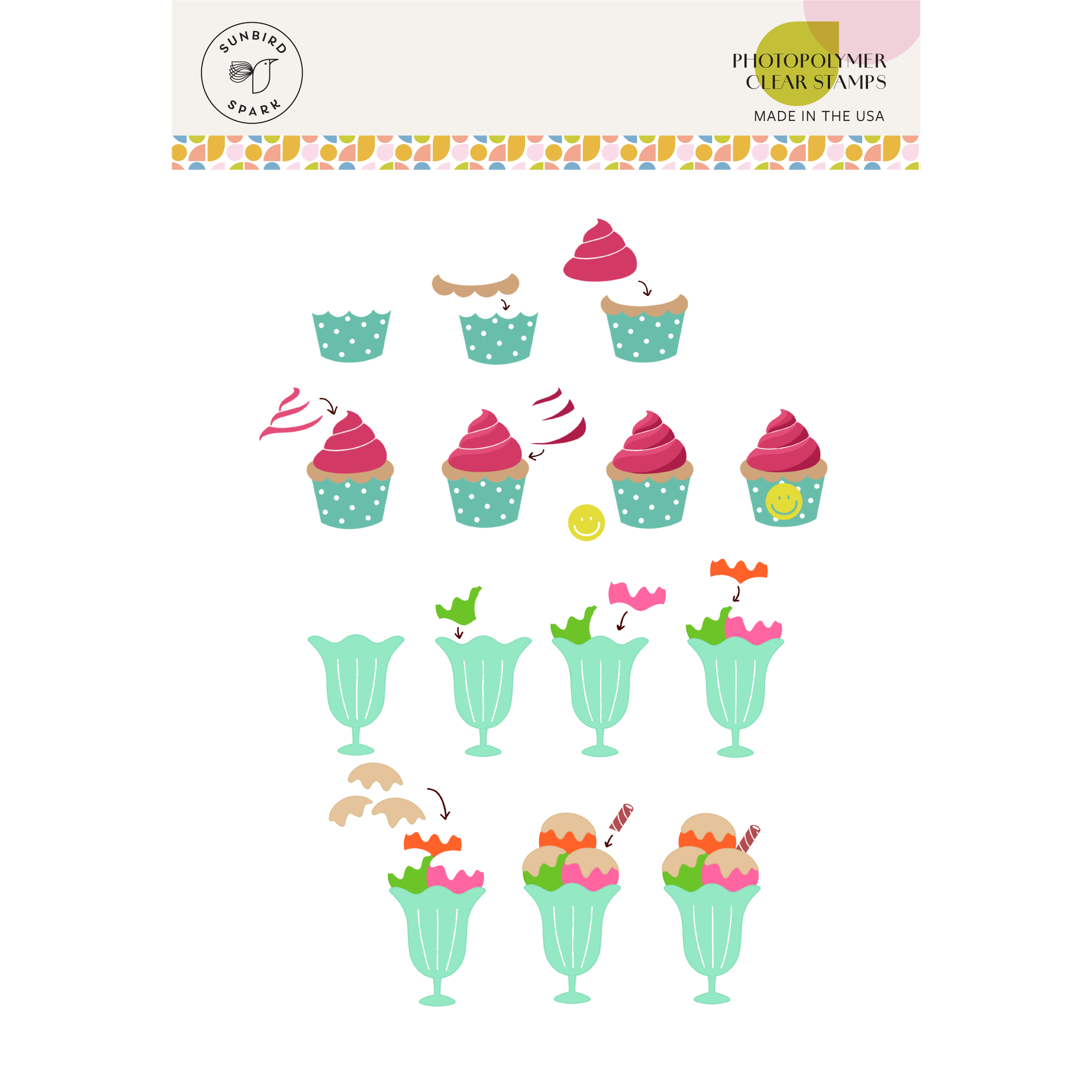 Sweet Delights - Clear Stamps