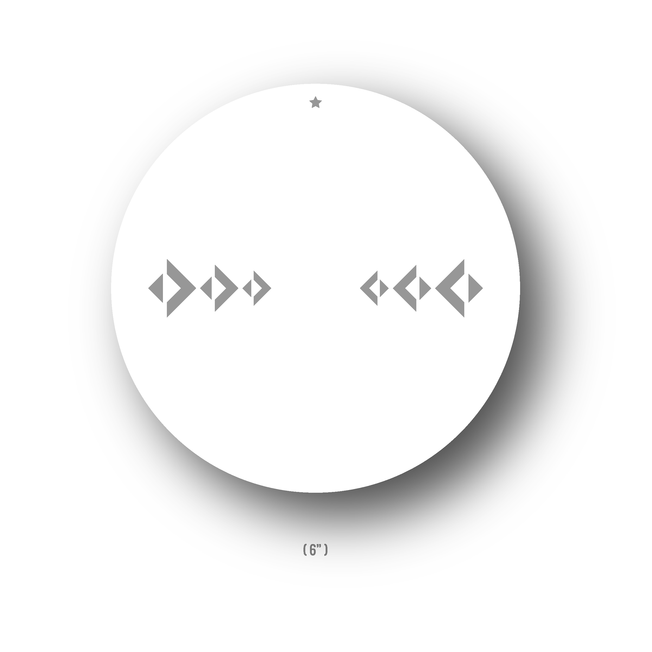 Aztec Spin Stencils 360°™ (6")