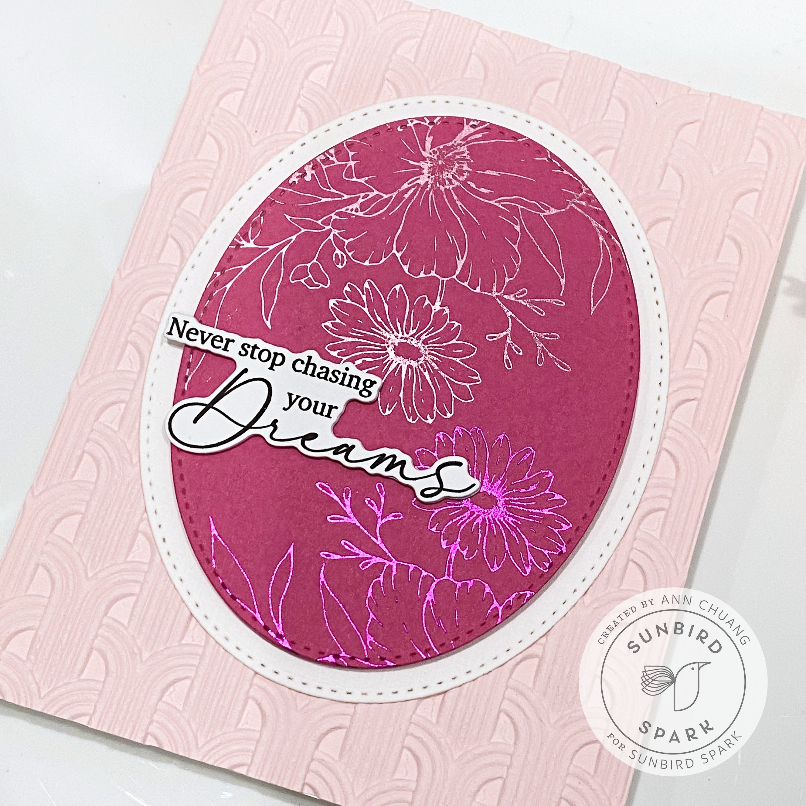 Petals & Positivity Clear Stamps