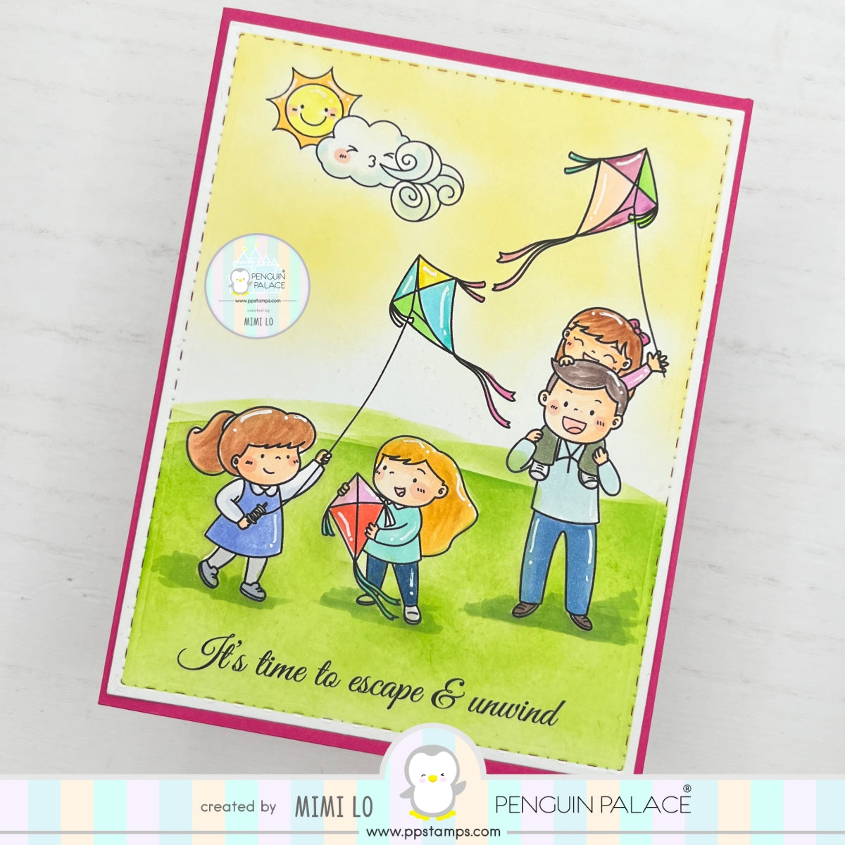 Fly A Kite - Digital Stamp