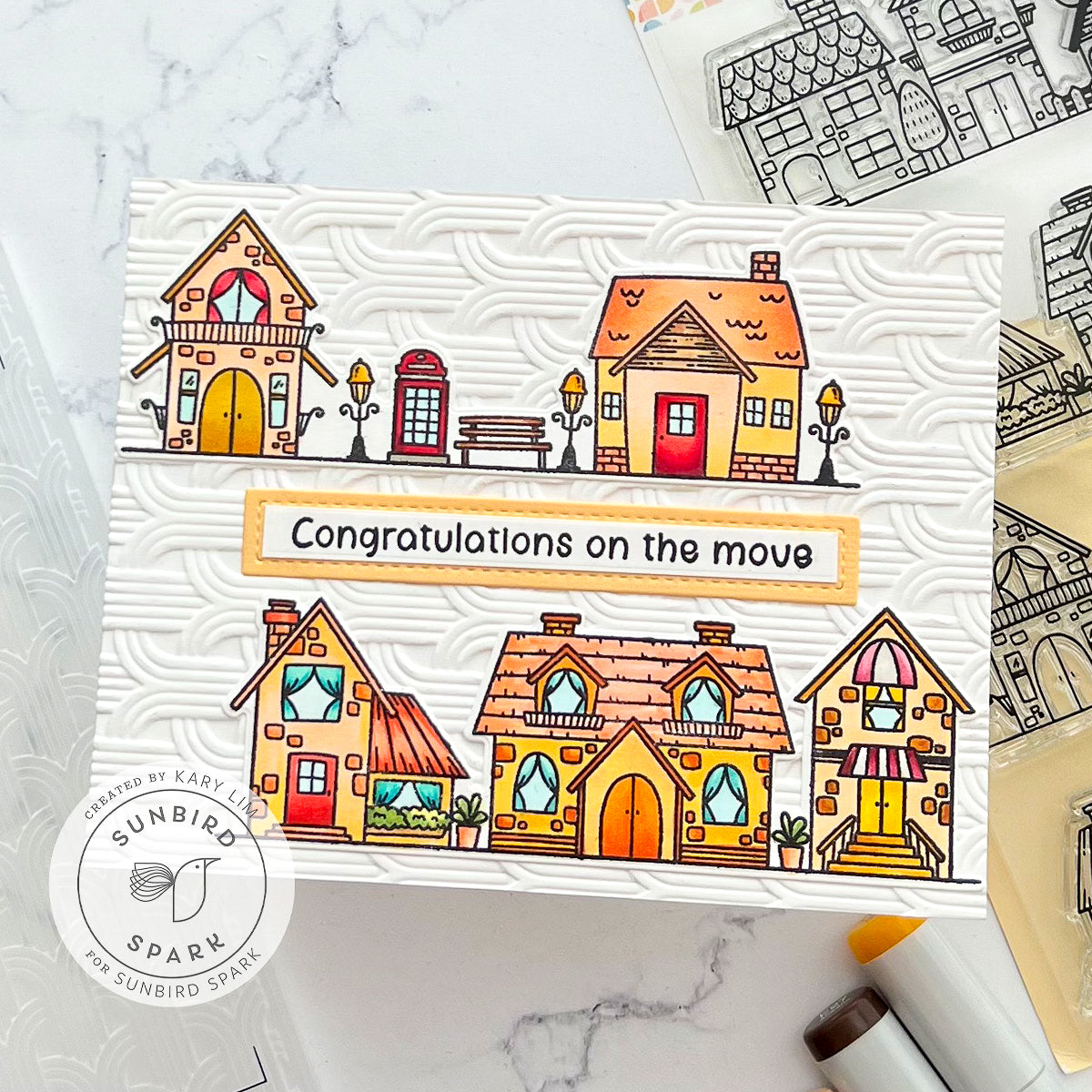 Cozy Streets Clear Stamps
