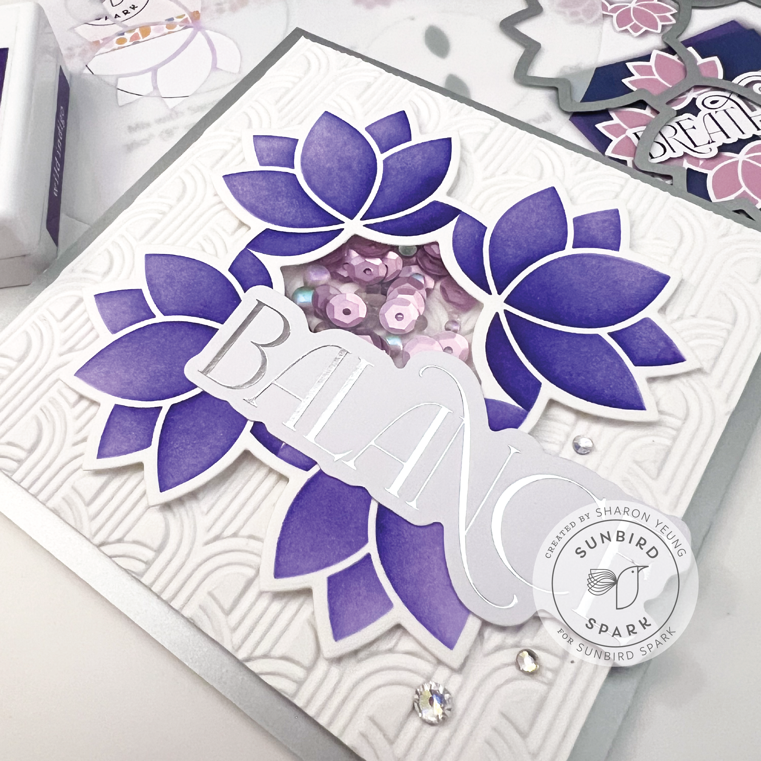 Lotus Harmony Stencils 360°™ & Coordinating Die