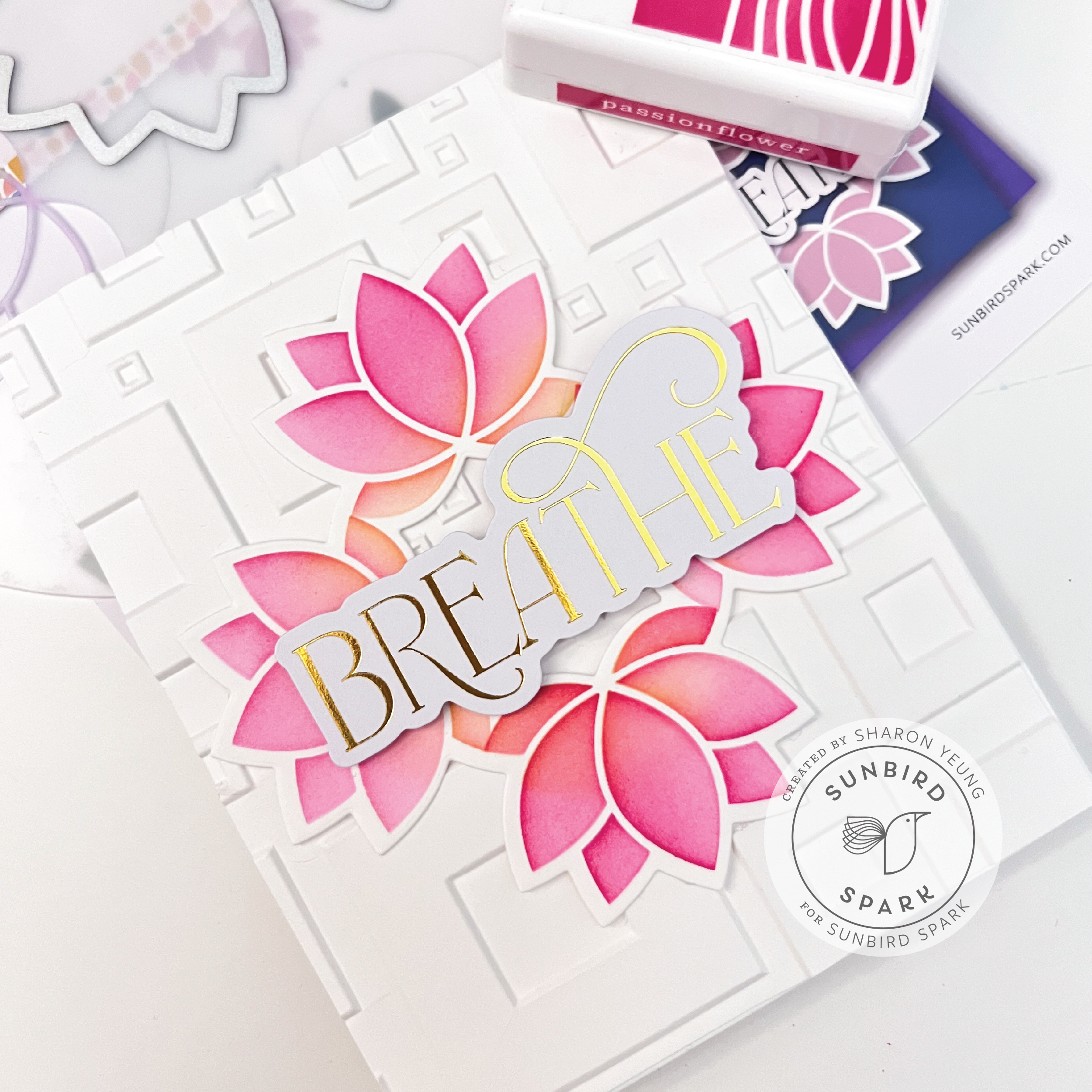 Lotus Harmony Stencils 360°™ & Coordinating Die