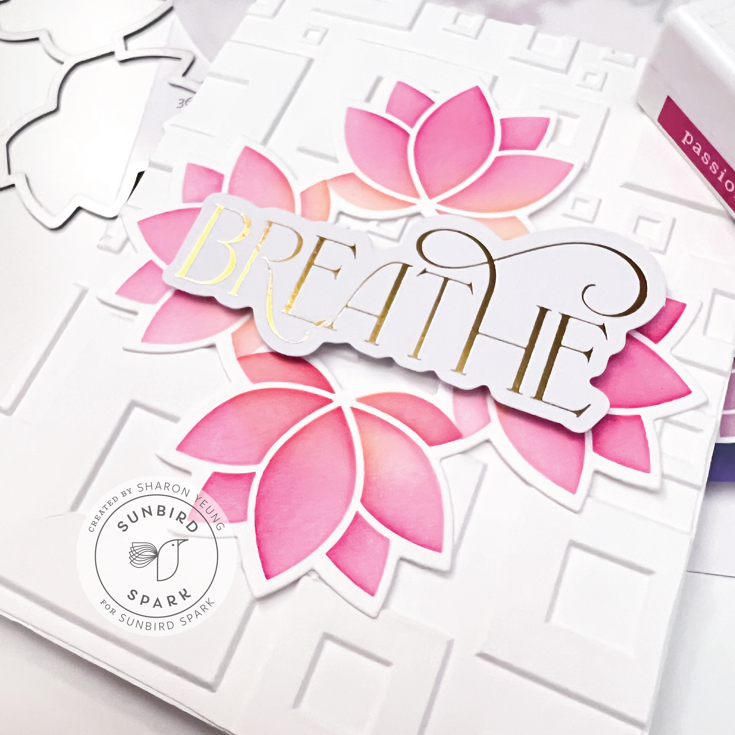 Lotus Harmony Stencils 360°™ & Coordinating Die