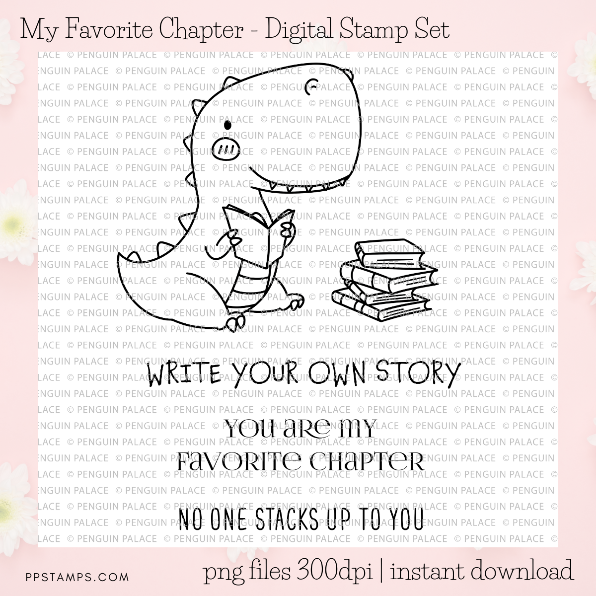 My Favorite Chapter - Digital Stamp