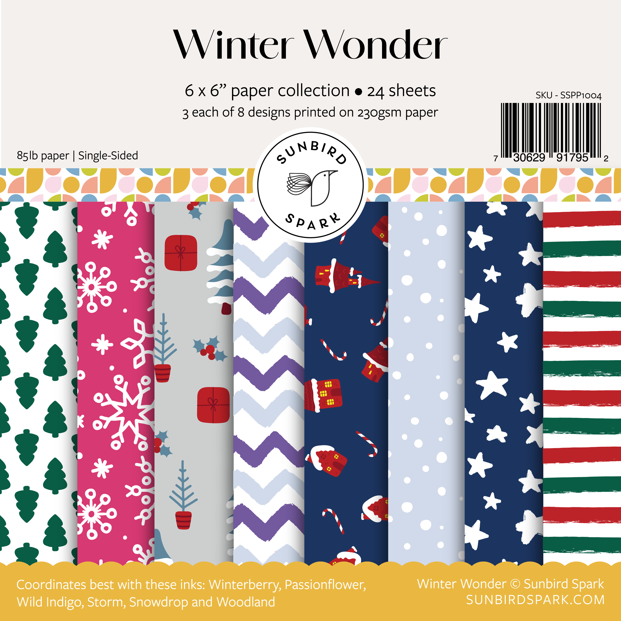 Winter Wonder Patterned Paper Pack