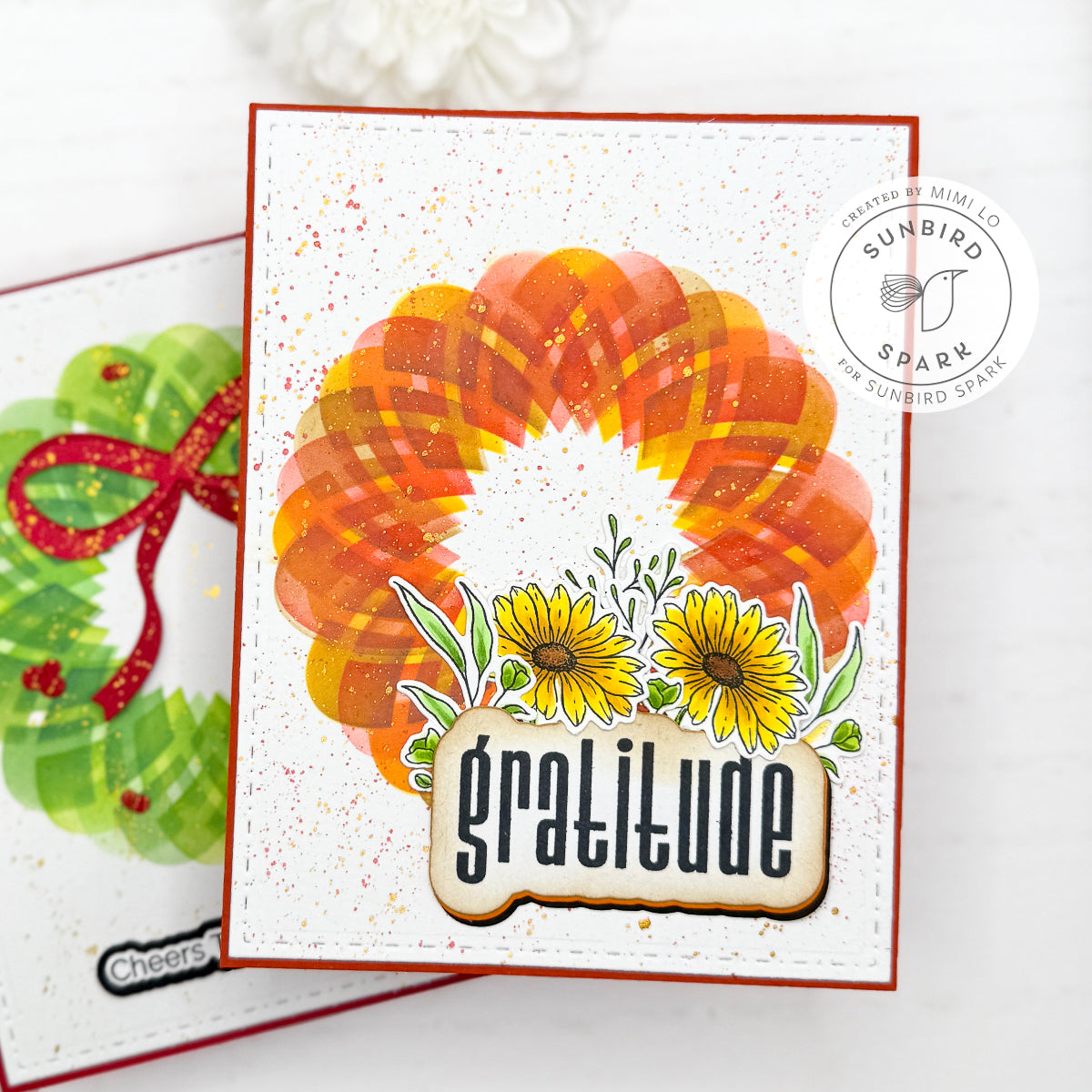 Plaid Floral Fun Stencils 360°™ (6")