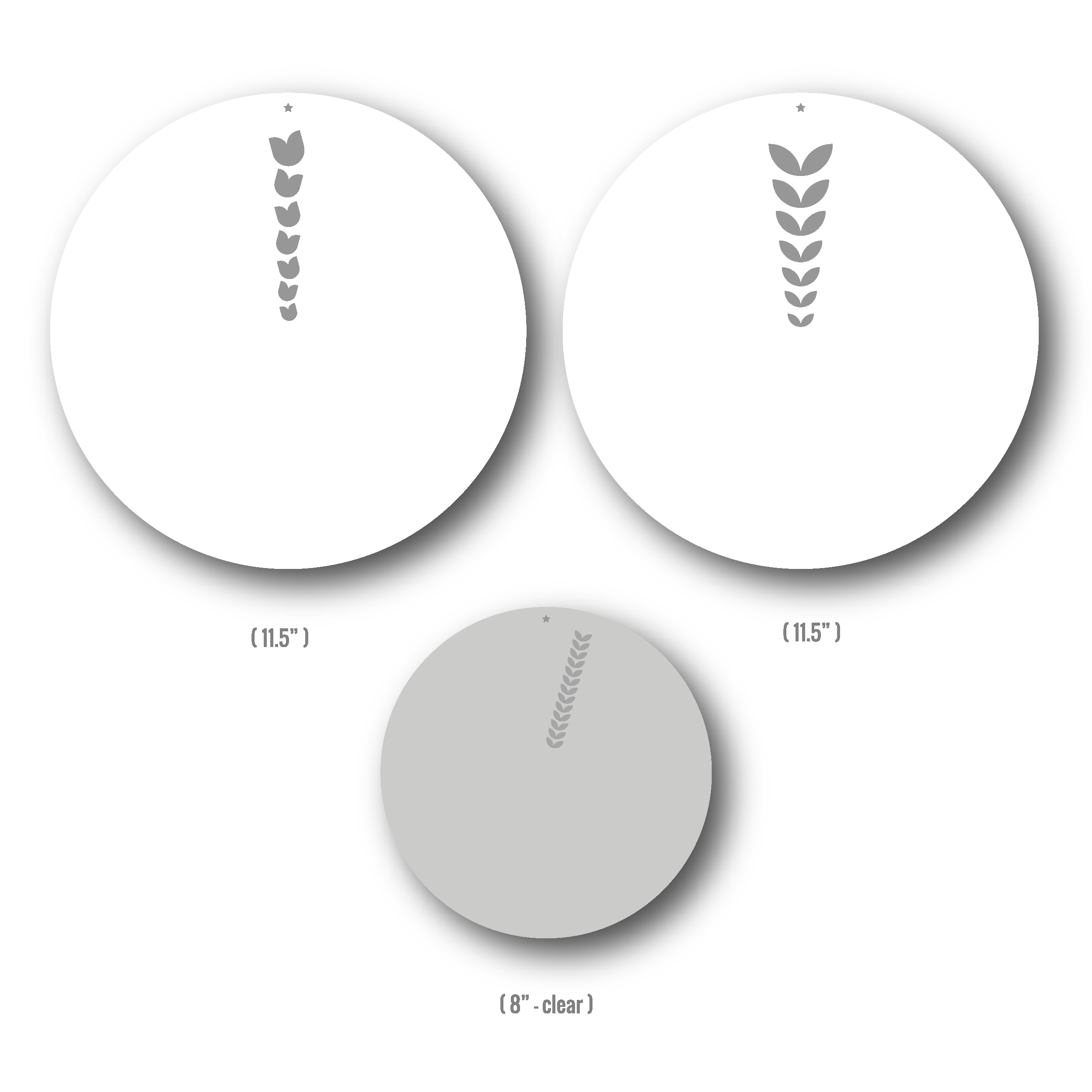 Poppy Prism Stencils 360°™ (11.5"+11.5"+8")