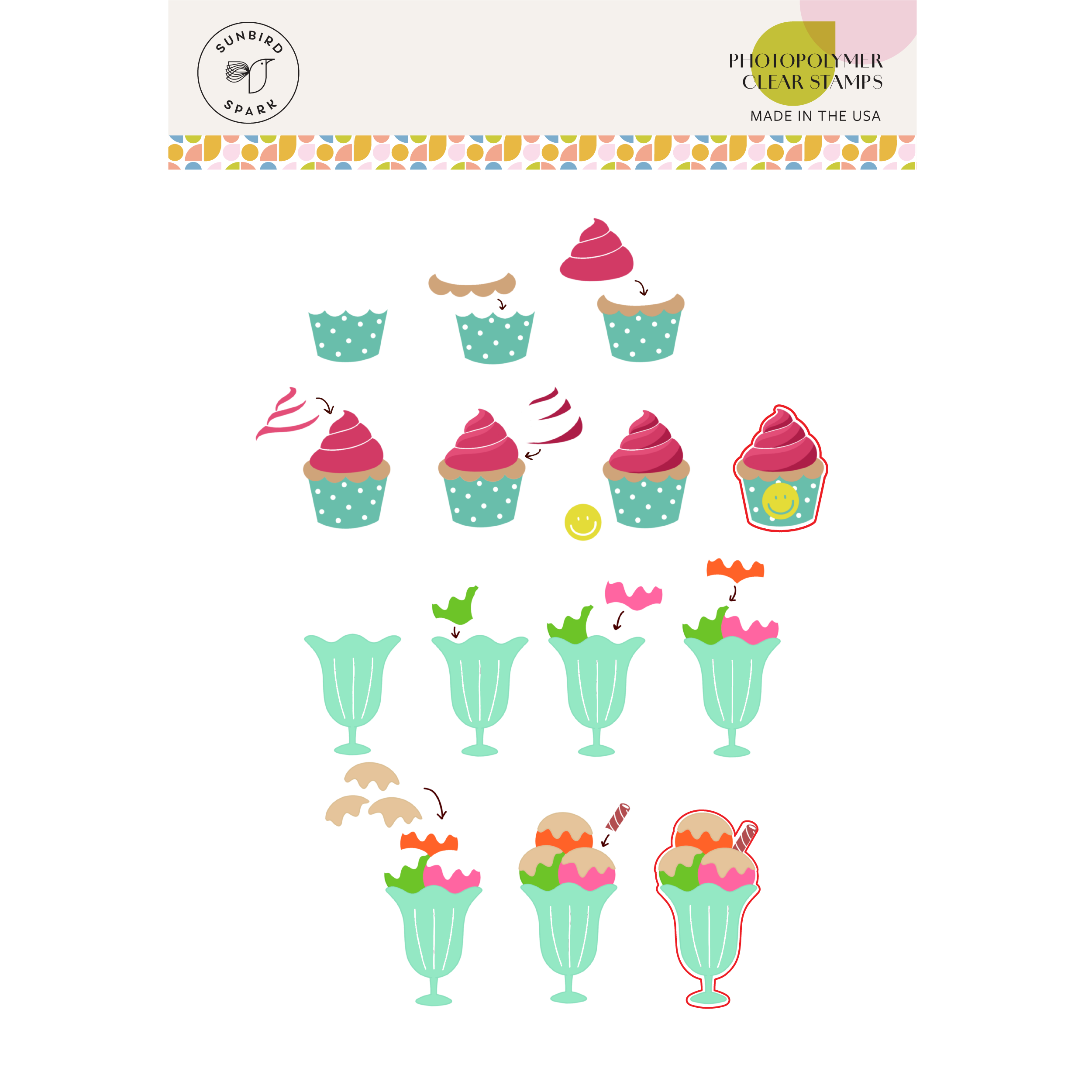 Sweet Delights - Coordinating Craft Dies