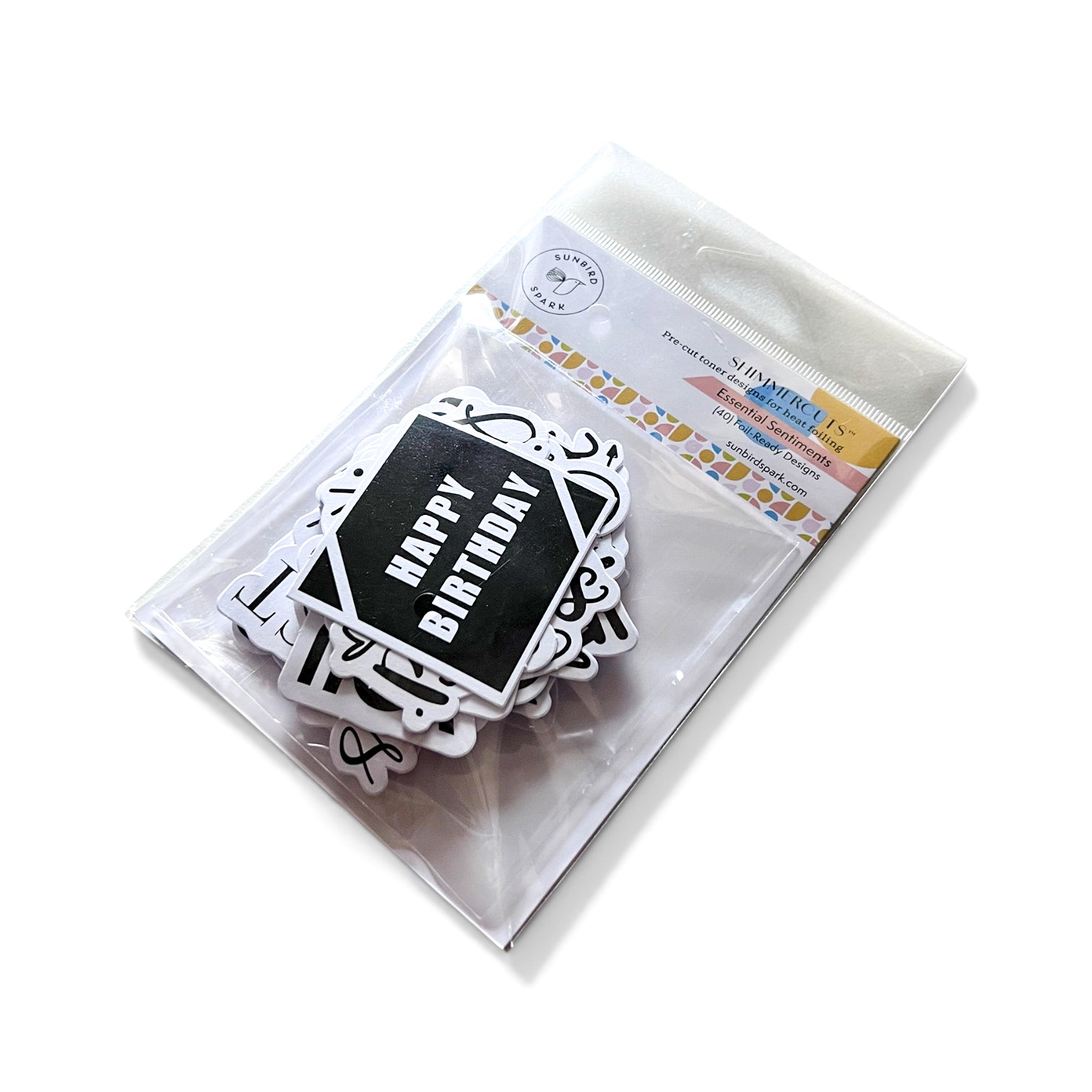 Essential Sentiments Ready-to-Foil Toner Cuts