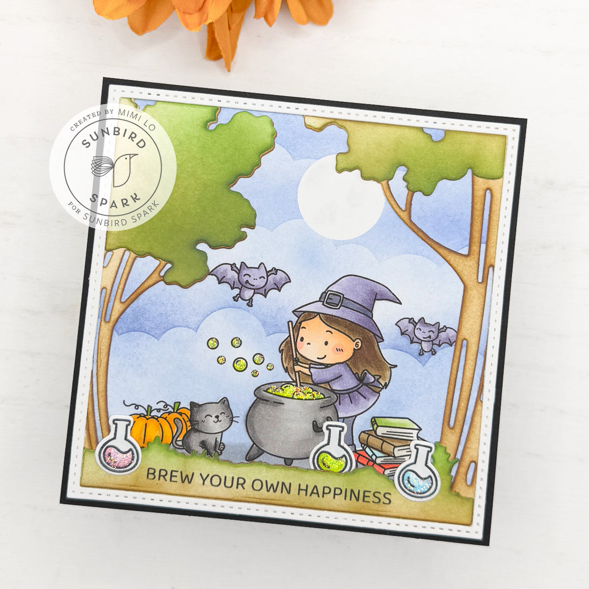 Brewing Happiness - Digital Stamp