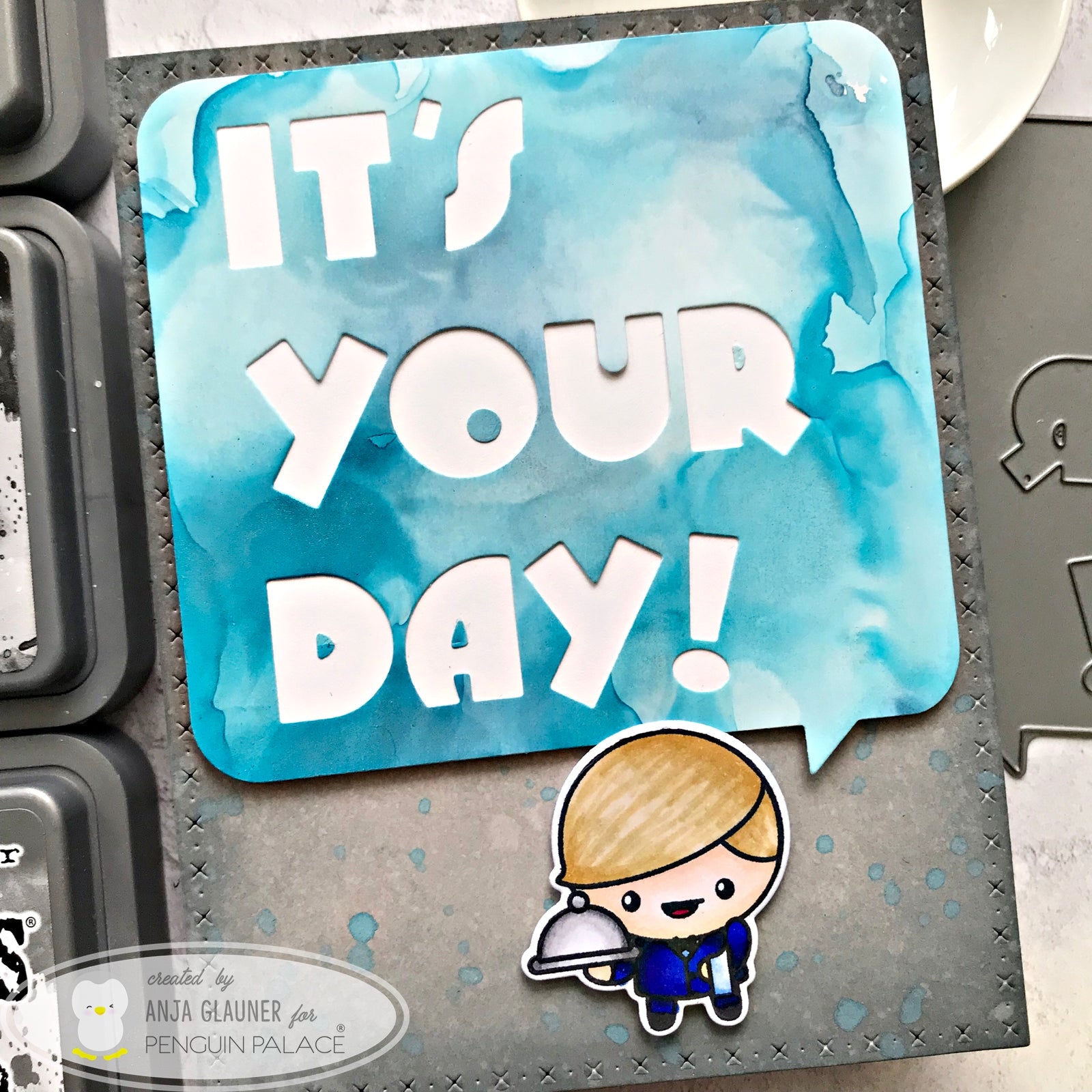 It's Your Day Speech Bubble - Stand-Alone Die