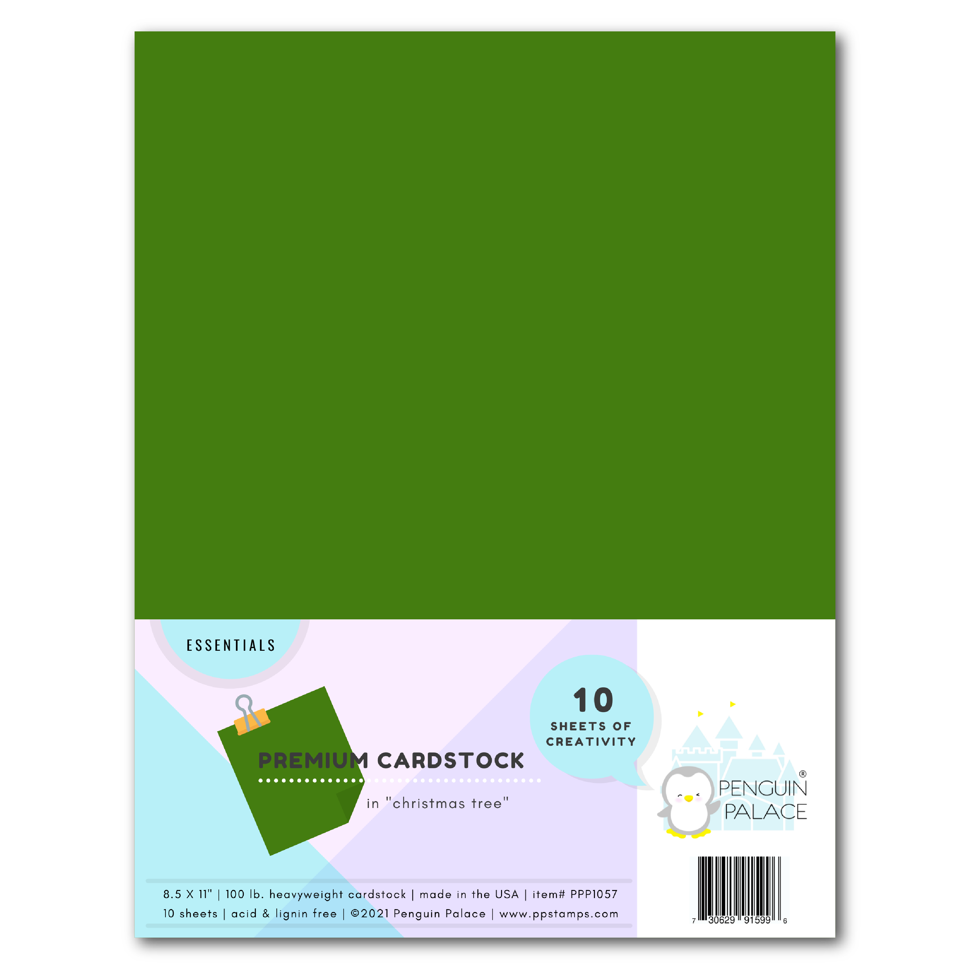 Christmas Tree - Heavyweight Premium Cardstock