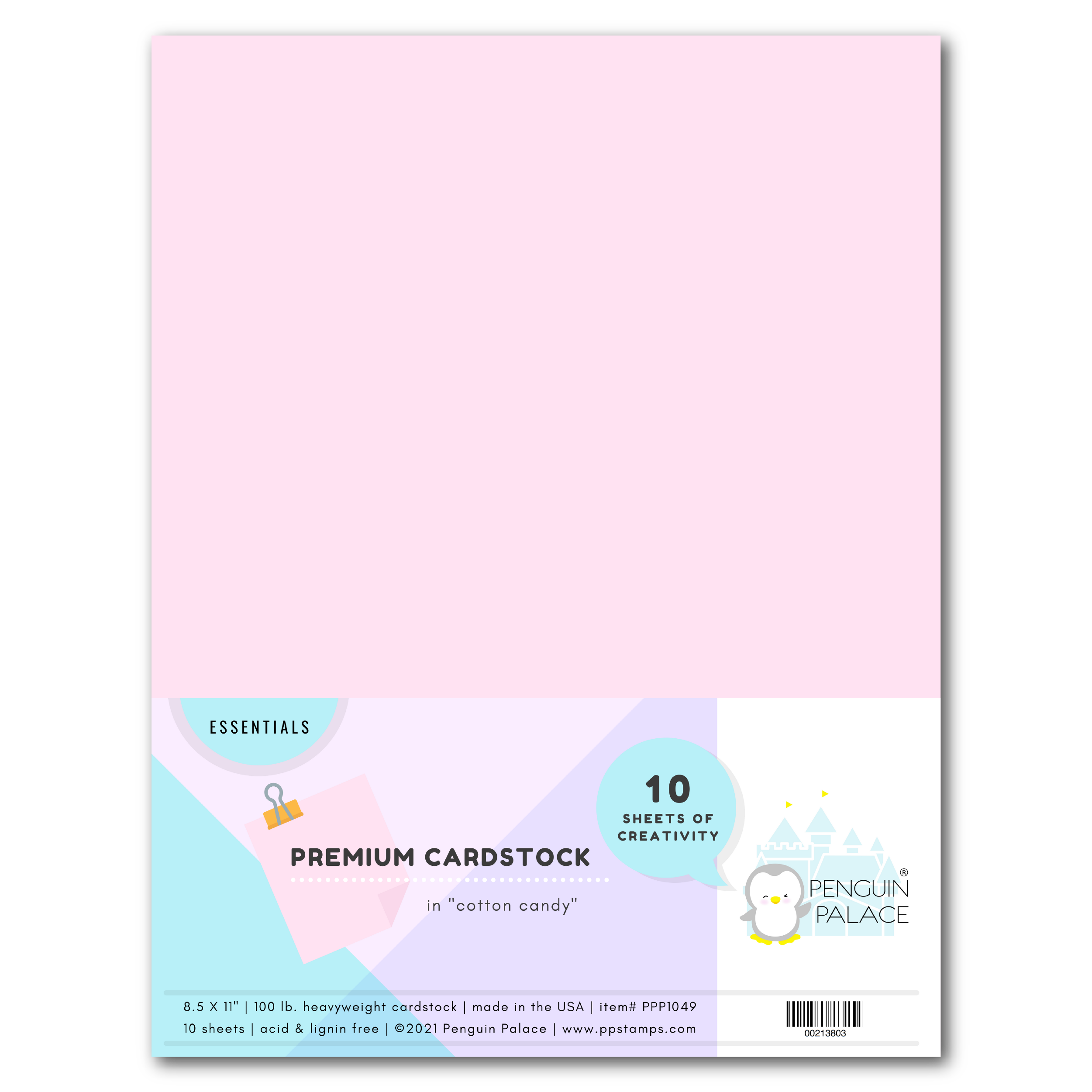 Cotton Candy - Heavyweight Premium Cardstock