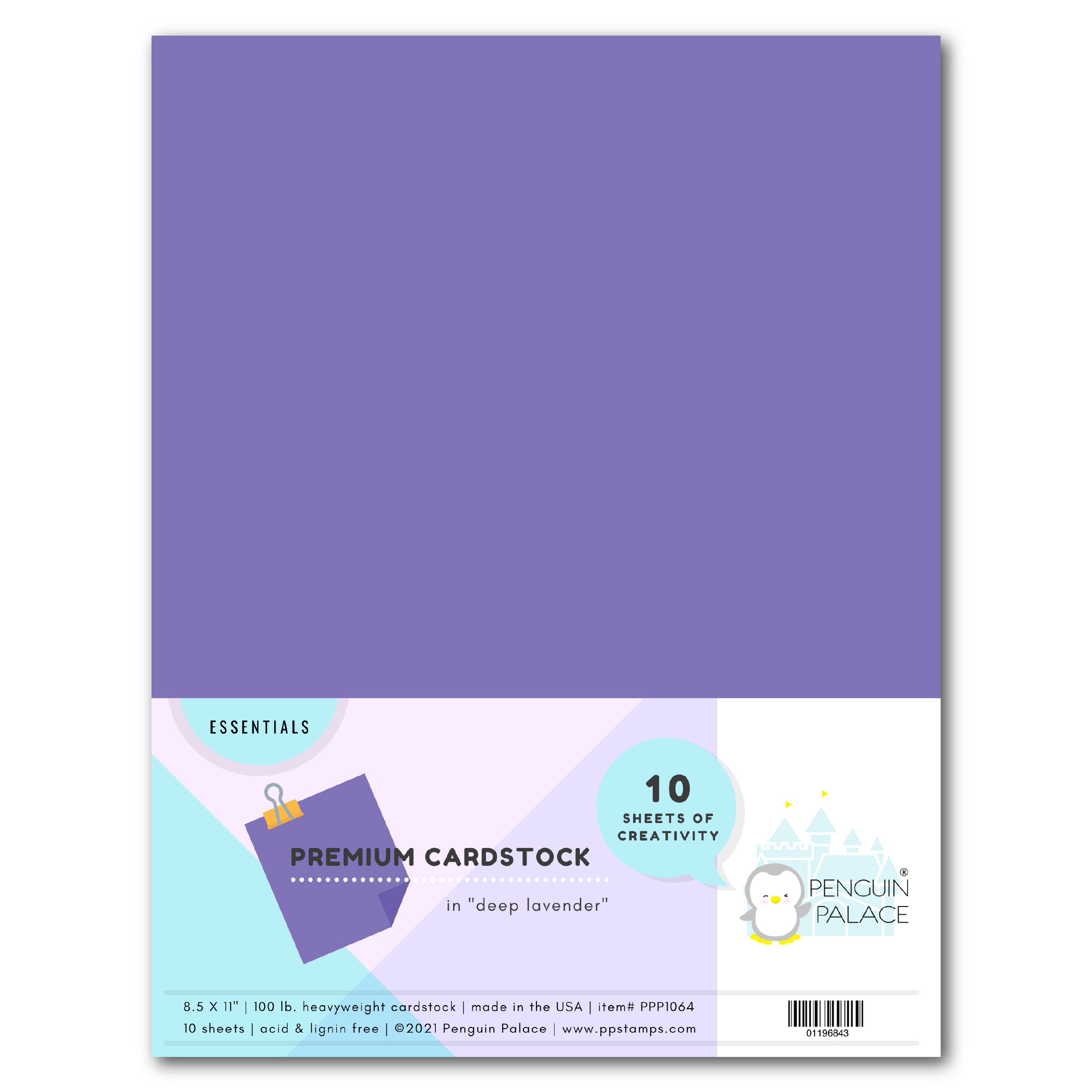 Deep Lavender - Heavyweight Premium Cardstock