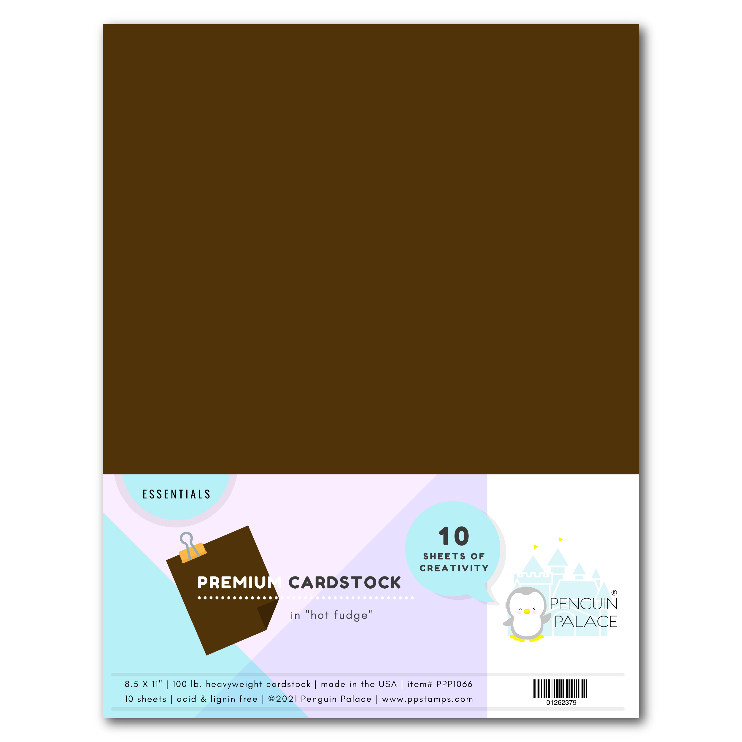 Hot Fudge - Heavyweight Premium Cardstock